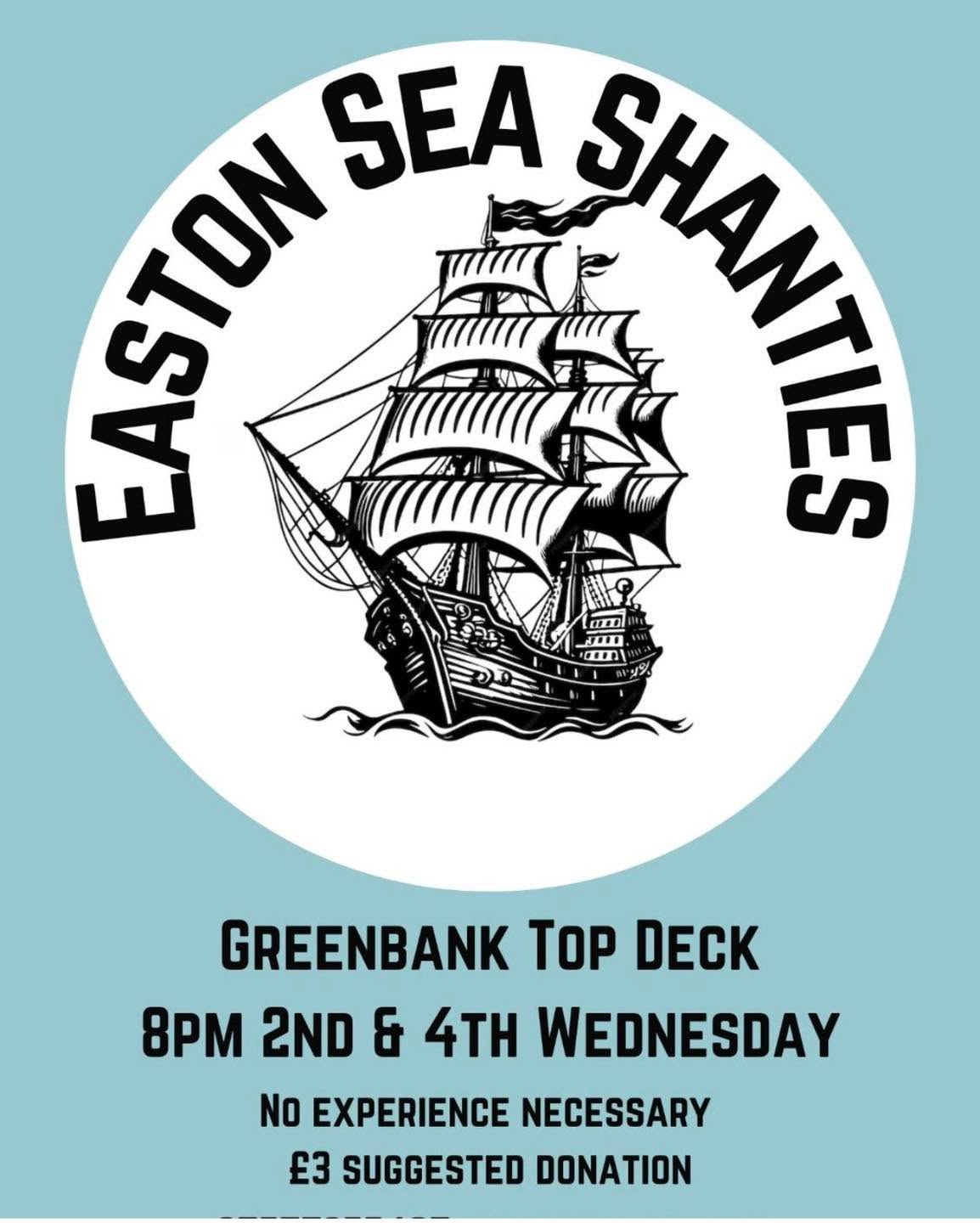 Fancy some foot stomping, arm swinging, sing songing greatness? Well you’re in luck coz it’s Shanties tonight!
@eastonshanties
.
.
.
#seashanties #seashanty #bristolsinging #pubsofbristol #bristolpubs