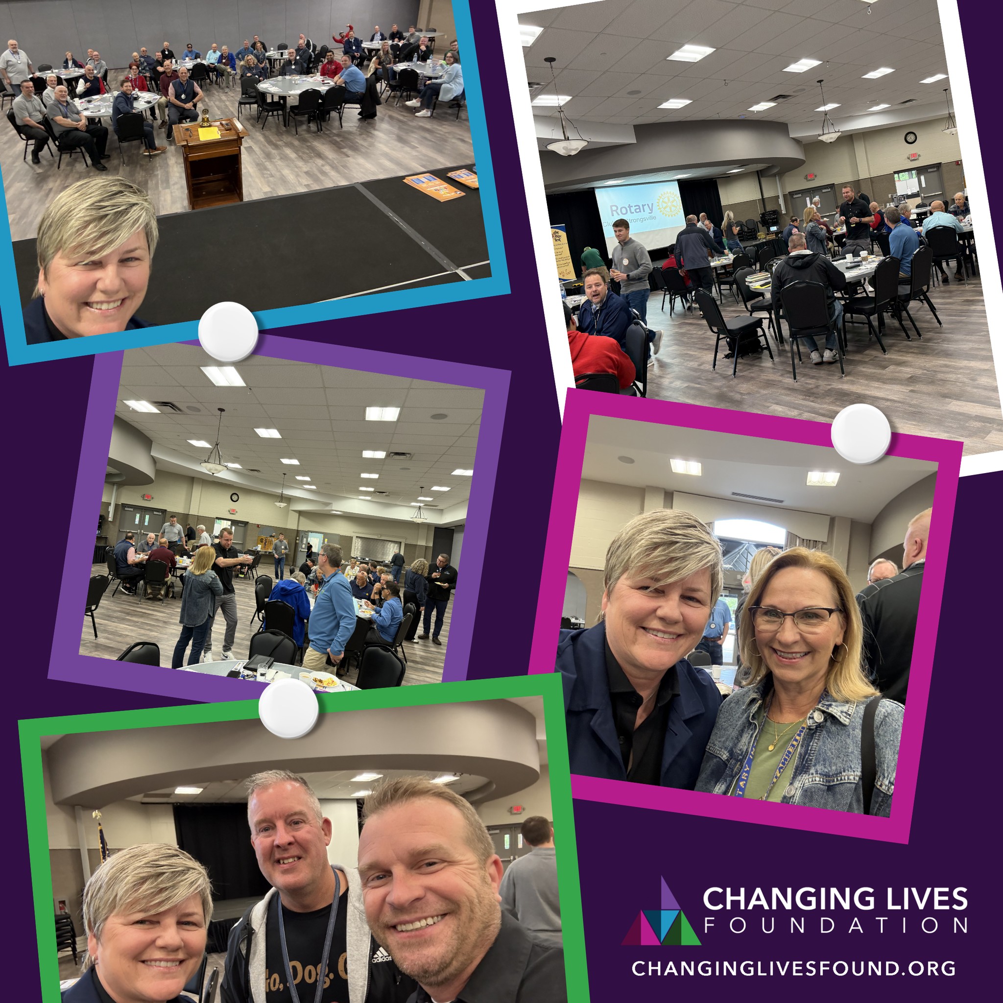 Our Executive Director, Tammy Thompson, had a great time speaking at the Strongsville Rotary Club, sharing the mission of CLF and connecting with community leaders along the way. Thank you for having us! 💙
#ChangingLivesFound #up2Him #CommunityImpact #RotaryClub #Strongsville