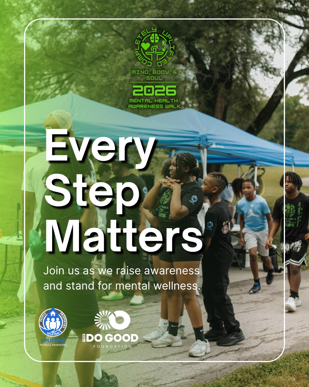 💚 Your Presence Has Purpose 💚
Mental wellness is not just a personal journey, it is a community commitment.
The “Completely Uplifted: Mind, Body & SOUL” Mental Health Awareness Walk is about breaking the silence surrounding mental health, uplifting one another, and reminding our community that no one has to walk alone.
Every registration helps support continued mental health resources, wellness initiatives, and community support efforts for individuals and families who need it most.
This is bigger than a walk.
It is a movement rooted in healing, hope, connection, and care.
Whether you walk beside us, support from afar, or simply help spread the message, your presence matters.
🗓 Sunday, May 31
📍 Bannister Park
⏰ 10:00 AM
Join the movement today:
🔗 https://thesoulofsanta.org
#MentalHealthAwareness #CommunityHealing #MindBodySoul #KansasCity #DoGood365 #MentalWellness