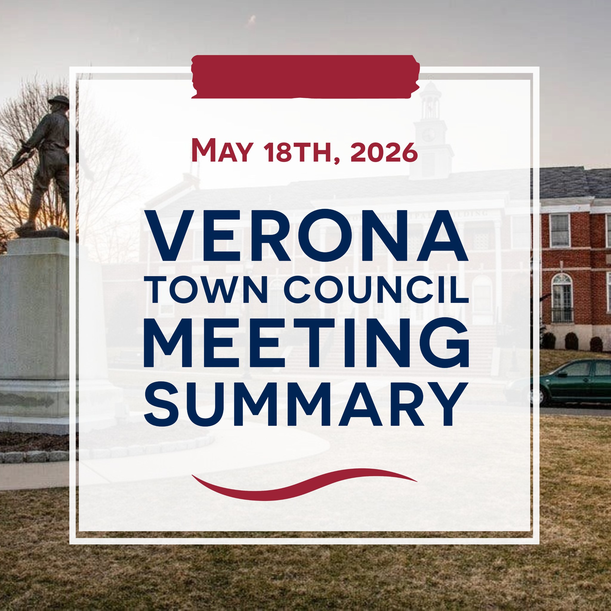 On Monday May 18th we had a Council meeting. We talked extensively about the "streetscape" project - which will improve and refresh the look of our downtown. We also introduced all of our capital ordinances for the year. Read my quick summary for an update on what we discussed (link in bio): https://www.christinemcgrathverona.com/post/may-18th-meeting-summary
#veronanj