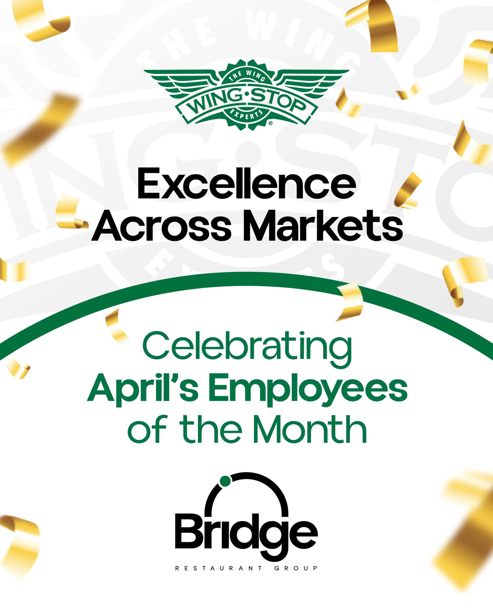 Behind every strong restaurant is a team member choosing to show up with consistency, focus, and pride in the work.
We’re recognizing:
🌟 Derrick • Store 687
🌟 Harri • Store 581
🌟 Laury • Store 1373
🌟 Anthony • Store 92
Their recognition reflects the kind of culture Bridge Restaurant Group continues to build across every market: one where effort matters, standards matter, and people are seen for the impact they make.
Because when teams feel valued, performance grows stronger!
See how we are building pathways for growth across our restaurants:
bridgerestaurants.com/about
#EmployeeSpotlight #TeamCulture #PeopleFirst #EmployeeRecognition #TeamSuccess #RestaurantLife #GrowthMindset #WorkplaceCulture #TeamAppreciation #BridgeRestaurantGroup #FutureLeaders #StrongerTogether #RestaurantTeams