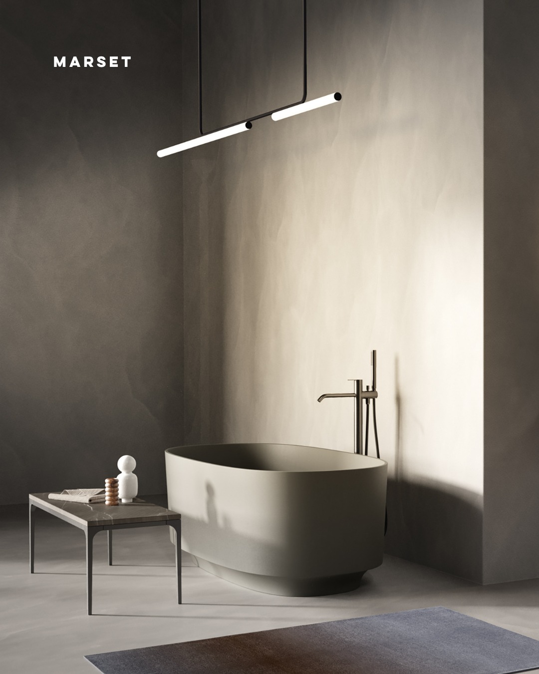 Em preto ou dourado mate, a Ambrosia é uma linha de luz, 𝗽𝗿𝗲𝗺𝗶𝗮𝗱𝗮 𝗰𝗼𝗺 𝗼 𝗶𝗙 𝗗𝗲𝘀𝗶𝗴𝗻 𝗔𝘄𝗮𝗿𝗱 𝗲 𝗼 𝗗𝗲𝗹𝘁𝗮 𝗱𝗲 𝗢𝘂𝗿𝗼.
Um candeeiro de teto que prova que um desenho técnico e rigoroso também pode ser poético. Criada pelo estúdio Ciszak Dalmas para a Marset, a peça parte de um gesto simples — uma única linha de luz — e reinterpreta a clássica lâmpada Linestra: uma estrutura tubular de linhas suaves que se fixa ao teto e deixa a luz descer, difusa, preenchendo o espaço.
O seu segredo está na modularidade: quatro comprimentos predefinidos (120, 180, 210 e 315 cm) e extensões de 40 e 60 cm que regulam a altura de suspensão, para composições visualmente contínuas. No coração, um tubo LED SMD 24V de intensidade regulável, em três temperaturas de luz quente — 2200K, 2700K e 3000K —, montável sobre canopla ou embutido no teto.
Design by: @ciszak_dalmas for @marsetbcn, 2021
Quer saber mais?
Envie-nos mensagem privada ou visite design-minder.com
ENG
In black or matt gold, Ambrosia is a line of light, 𝗮𝘄𝗮𝗿𝗱𝗲𝗱 𝘁𝗵𝗲 𝗶𝗙 𝗗𝗲𝘀𝗶𝗴𝗻 𝗔𝘄𝗮𝗿𝗱 𝗮𝗻𝗱 𝘁𝗵𝗲 𝗚𝗼𝗹𝗱 𝗗𝗲𝗹𝘁𝗮 𝗔𝘄𝗮𝗿𝗱.
A ceiling lamp that proves a technical, precise design can also be poetic. Created by the Ciszak Dalmas studio for Marset, the piece begins with a simple gesture — a single line of light — and reinterprets the classic Linestra lamp: a tubular structure with gentle lines that attaches to the ceiling and lets the light descend, diffuse, filling the space.
Its secret lies in its modularity: four pre-set lengths (120, 180, 210 and 315 cm) and 40 and 60 cm extensions that set the suspension height, for visually uninterrupted compositions. At its core, a dimmable LED SMD 24V tube in three warm colour temperatures — 2200K, 2700K and 3000K —, mounted on a canopy or recessed into the ceiling.
Design by: @ciszak_dalmas for @marsetbcn, 2021
Would you like more information?
Send us a private message or visit design-minder.com