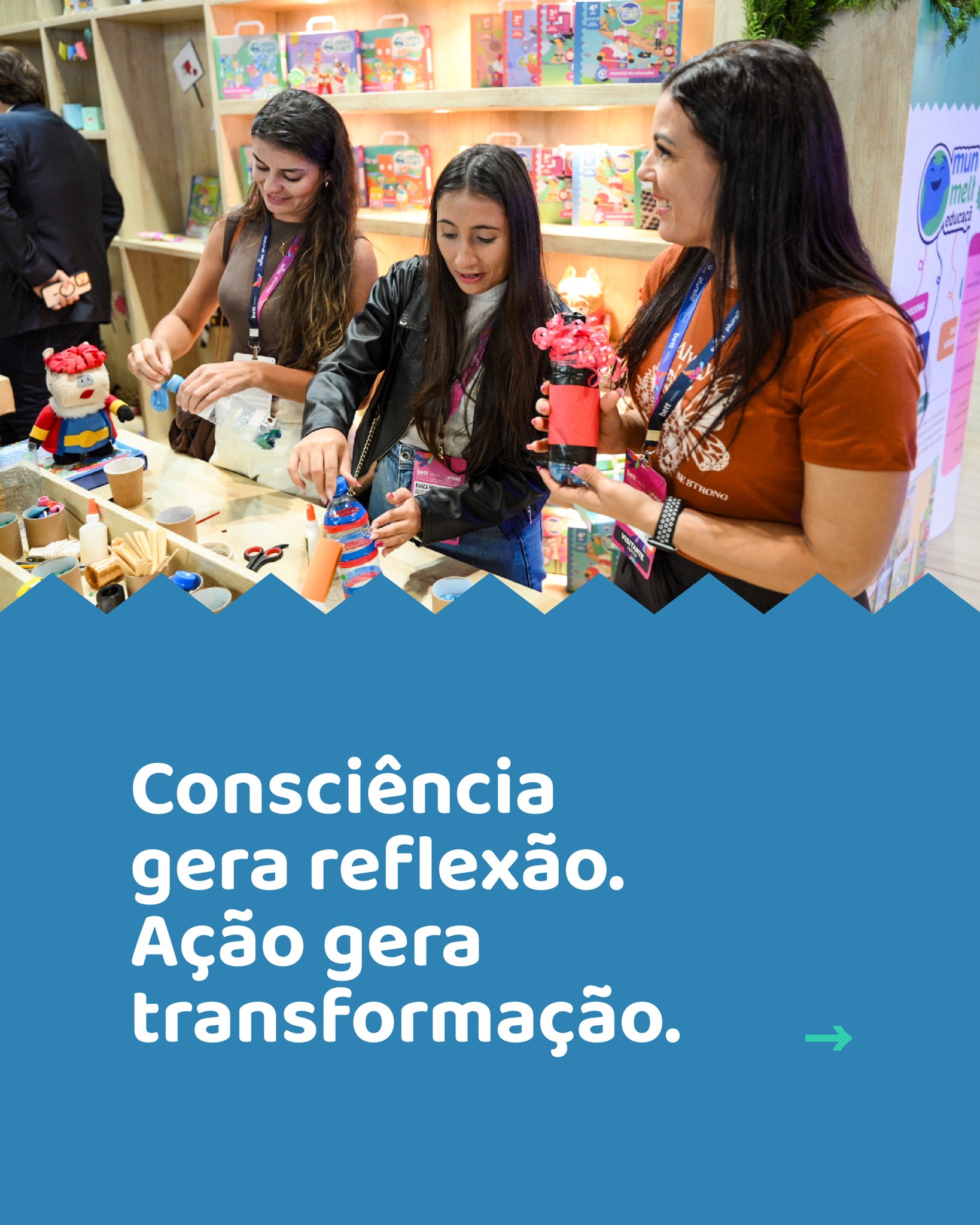 As atividades maker estimulam investigação, criatividade, colaboração e resolução de problemas de forma prática e participativa.
Mais do que absorver conteúdo, os alunos experimentam, testam ideias, refletem e criam soluções conectadas ao mundo real.
É assim que a aprendizagem deixa de ser apenas teoria e passa a gerar ação.
#MundoMelhorEducacao #AprendizagemAtiva #CulturaMaker #EducacaoComProposito #BNCC #ODS