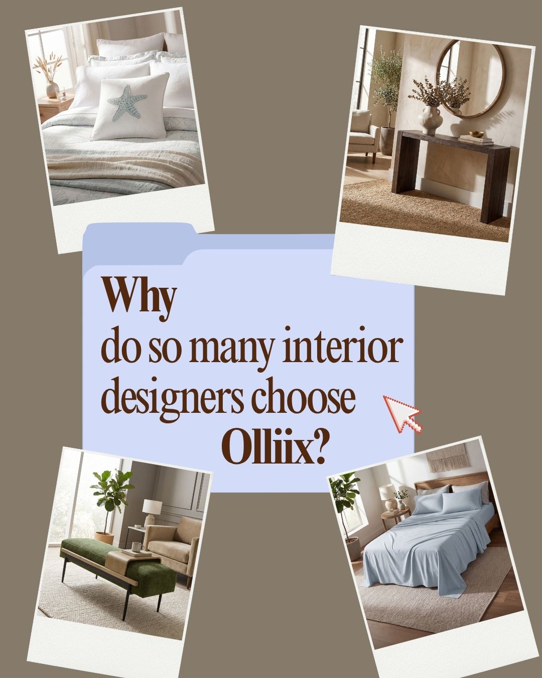 Interior designers don't share their sourcing secrets easily. But when they find a platform that covers every style, every project, and every budget — they tell their peers.
That's Olliix. 30+ brands. 12,000+ SKUs. One trade account. No minimum order.
#OlliixHome #HomeIndustry #DesignTrade #SummerBedding #InteriorDesignBusiness
Take the first step at Olliix.com →