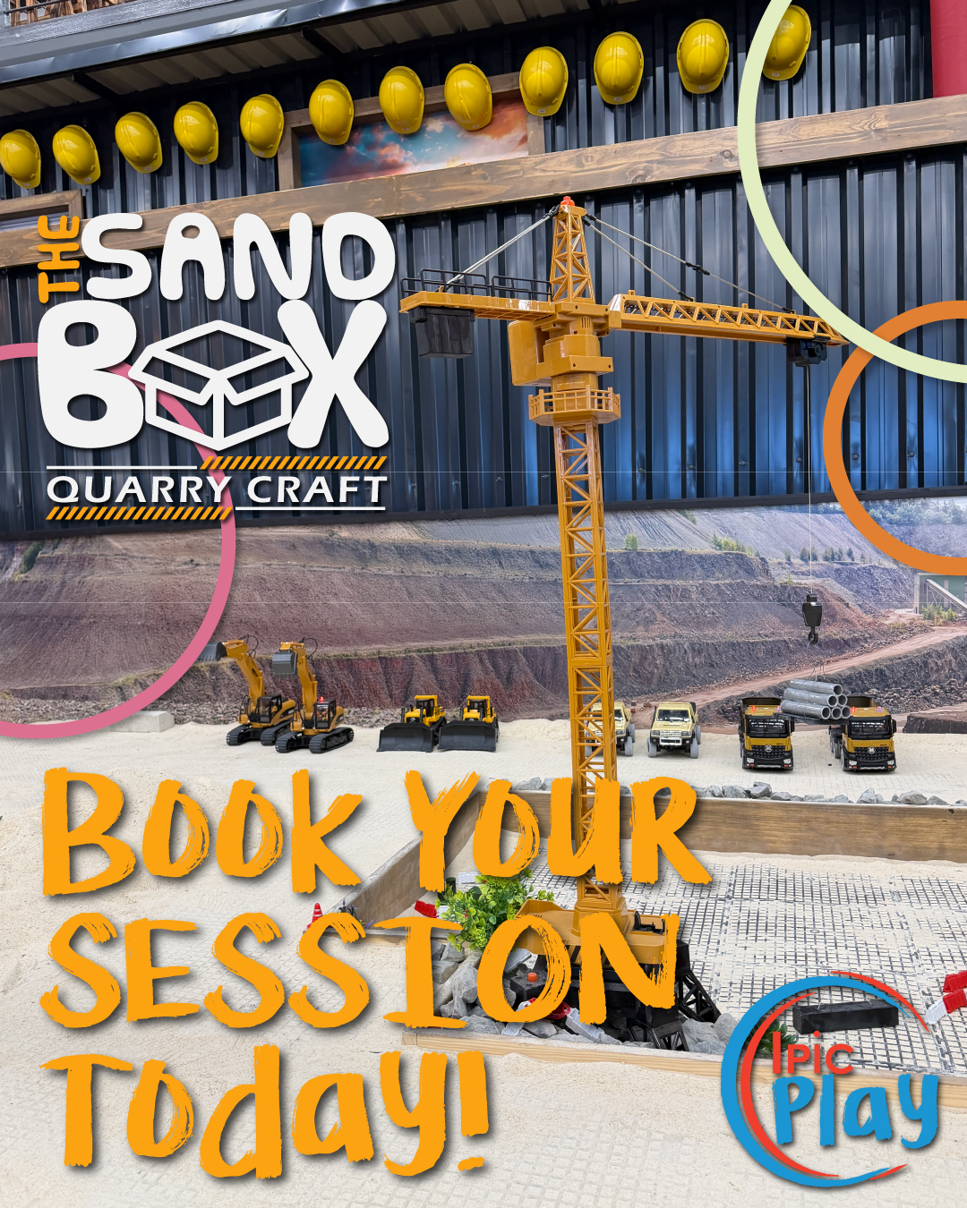 Big fun for the whole family at Ipic Play! 🚧🚜 Parents and kids can take the wheel together with remote control trucks at The Sand Box Quarry Craft, where teamwork and adventure come to life!
#IpicPlay #FamilyAdventure #RemoteControlFun #KidsAndParents #PlayTogether
