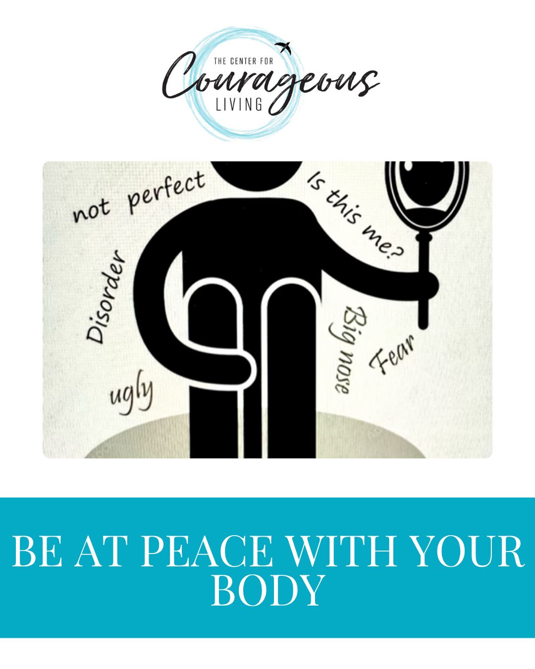 What if you could be at peace with your body—just as it is today? 🤍
So many of us carry quiet thoughts of comparison, judgment, and pressure when it comes to our bodies. Whether it’s influenced by social media, past versions of ourselves, or unrealistic expectations, it can be exhausting.
But what if it didn’t have to be this way?
In our latest blog, we explore the idea of radical acceptance—learning to embrace where you are right now, while still working toward your goals. Because your worth is not defined by your appearance, and healing your relationship with your body is possible.
This journey takes time, compassion, and often support—but you don’t have to do it alone.
✨ Read the full blog here:
https://www.centerforcourage.com/post/be-at-peace-with-your-body
If you’re struggling with body image or finding it hard to feel at peace in your own skin, we’re here to support you.
📞 815-707-4806
📧 gia@centerforcourage.com
🌐 centerforcourage.com
#TheCenterForCourageousLiving #BodyImage #RadicalAcceptance #MentalHealthMatters #SelfAcceptance #HealingJourney #YouAreEnough #EmotionalWellness #CrystalLakeIL #McHenryCounty #LocalSupport