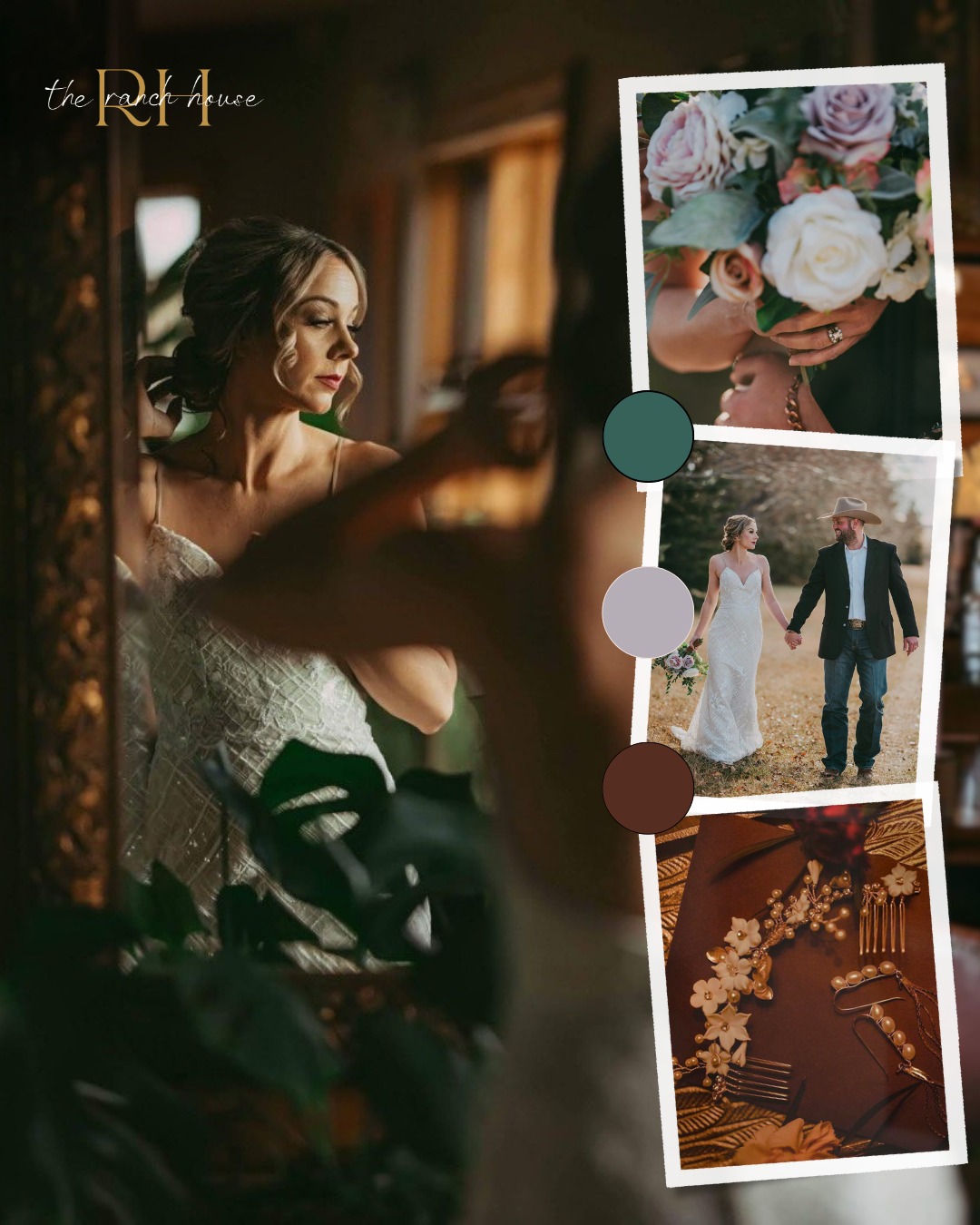 For the bride who loves a little mood and a lot of elegance 🌙
Think eucalyptus greens and rich wood accents - this palette was made for candlelight, reflective moments, and photos that feel cinematic without trying too hard.
Save this for later and send to your planner when you’re ready to lock in your look ✨
#weddingstyle #moodywedding #bridalstyle #weddinginspo #yycwedding