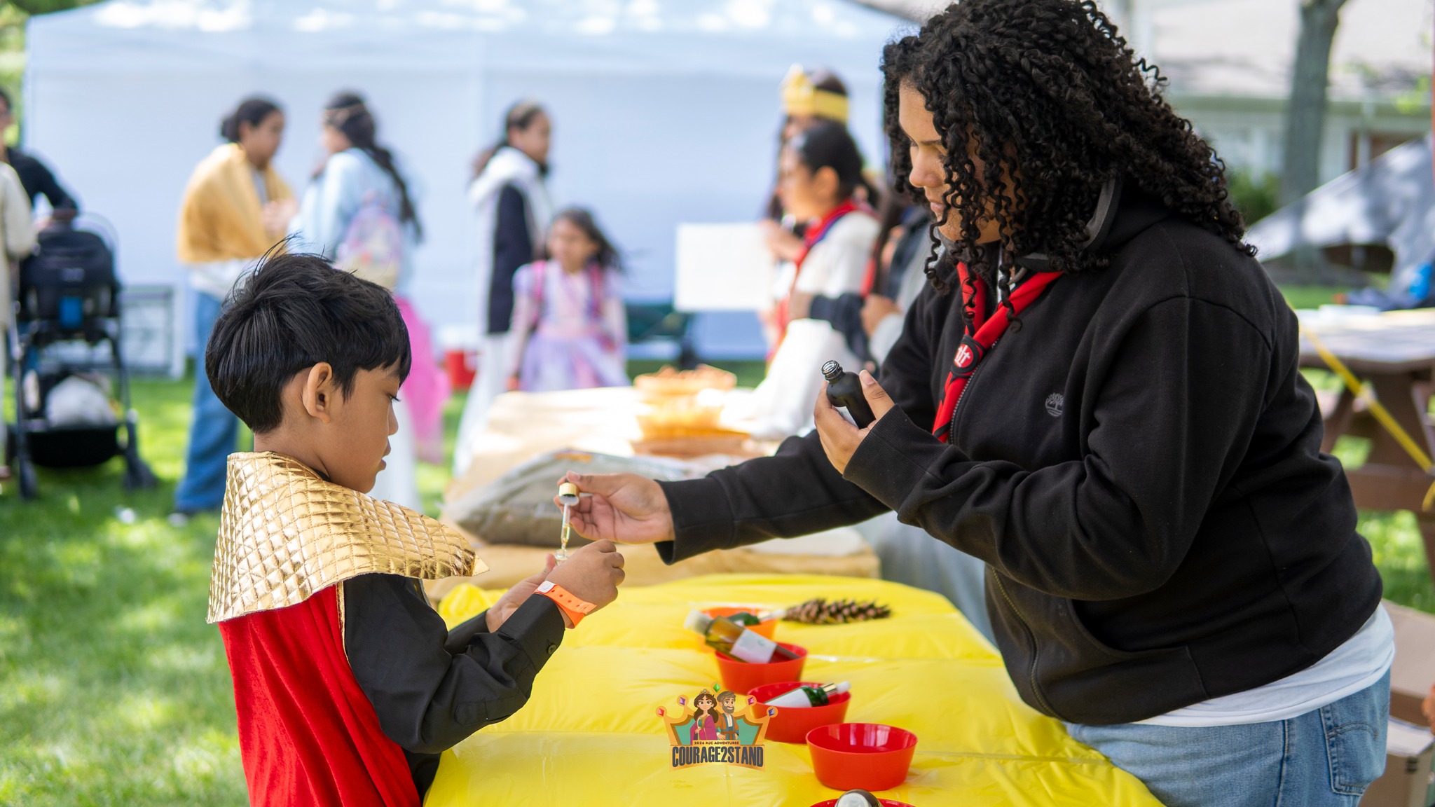 Day 2 we learned about Queen Esther's courage and explored the wonderful world of oils and spices! A day full of faith, discovery, and fun memories. 🌿✨🏕️