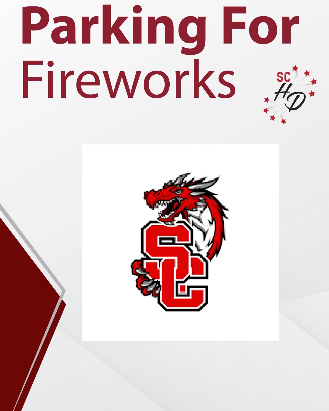 Thank you to Swartz Creek High School for providing parking at the school for the fireworks show! We truly appreciate your support in helping make the event run smoothly for our community.