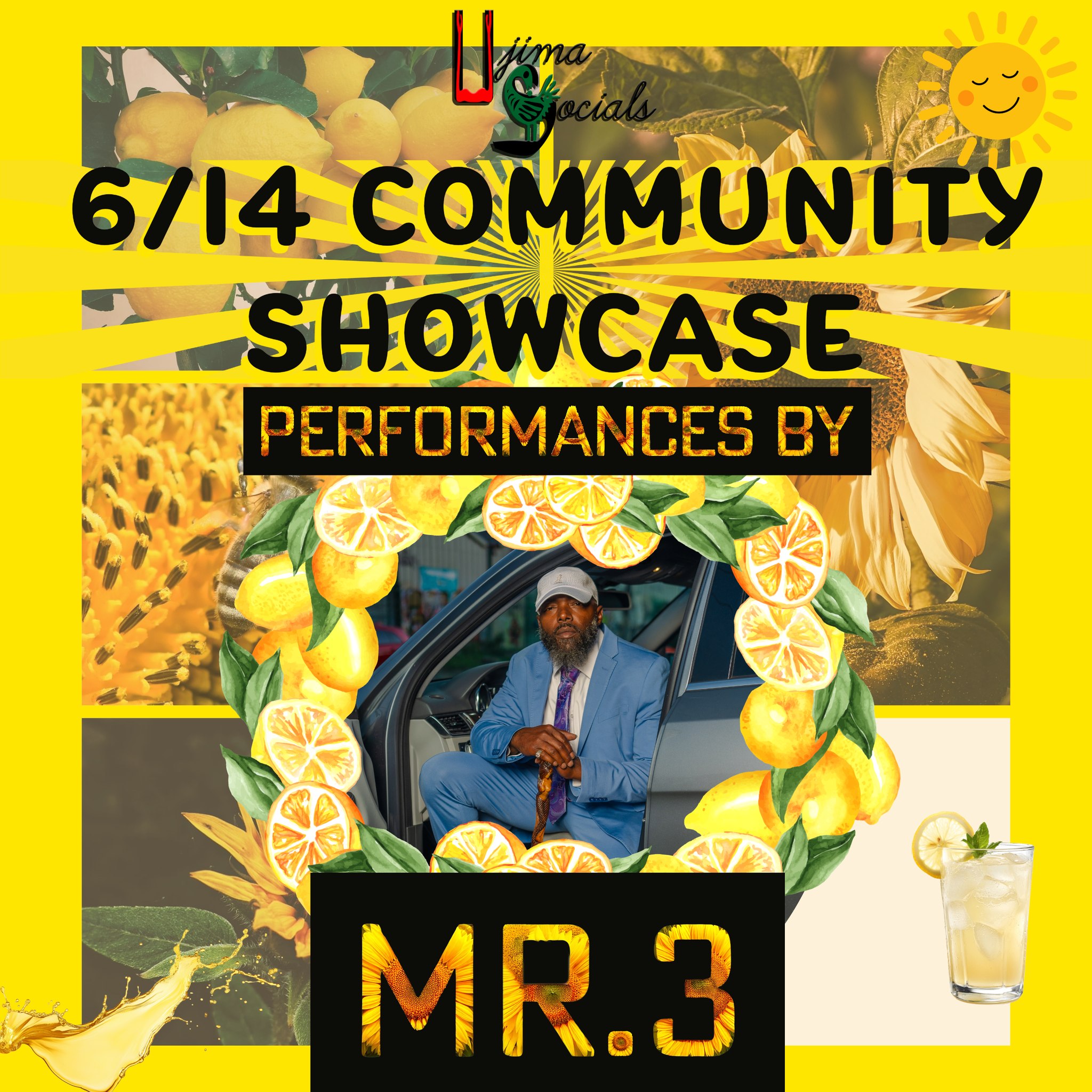 Mr.3 will be performing live at the 6/14 Community Showcase. You don't want to miss this performance. @thecoolinattimag