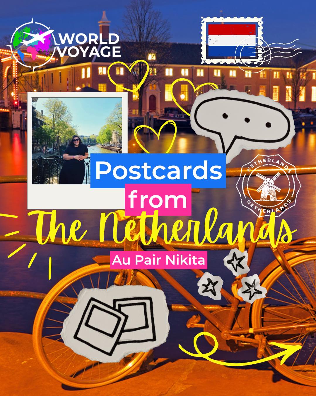 Watching Nikita grow through this beautiful season in the Netherlands has been so special 🤍🇳🇱
Every canal stroll, new friendship, coffee date, and little everyday moment is becoming part of a story she’ll never forget ✨ Being an au pair means finding confidence, creating memories, and building a life in a completely new part of the world.
“I fall more in love with this new chapter every day, and with all the beautiful memories that come with it.” 💌
We’re so excited to see where this adventure takes you next, Nikita 🌍✈️
#WorldVoyage #AuPairNetherlands #AuPairAdventure #CulturalExchange #TravelAbroad