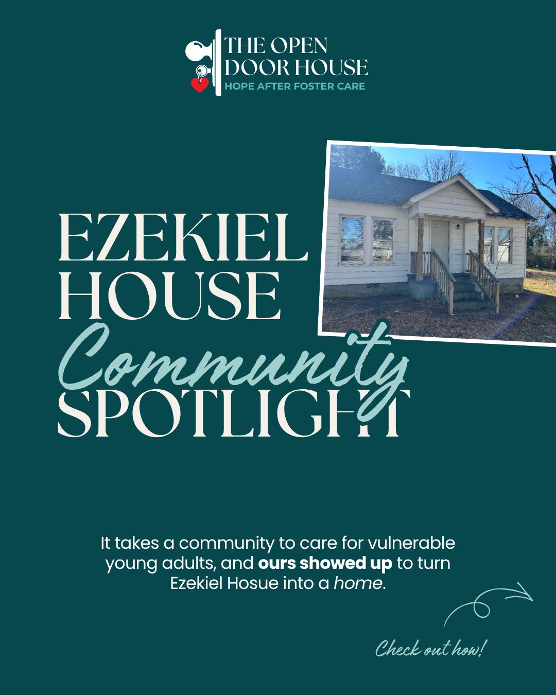 ❤️ It takes a community to turn a house into a home.
As we prepare to welcome young men aging out of foster care to Ezekiel House, we're reminded that this home is only possible because of the incredible generosity of so many people who have chosen to be part of the story.
A special thank you to:
🏠 TNT Staging for donating the living room and dining room furniture and rugs, creating warm and welcoming spaces where residents can gather, connect, and make memories.
🎨 Crisy Saele @crisyandcompany for sharing her exceptional design talents and helping transform the house into a place that feels like home.
🏡 @branchwealthpartners Branch Wealth Partners for sponsoring the exterior painting and helping create a beautiful first impression for every young man who walks through our doors.
🛍️ And to everyone who shopped our Amazon Wishlist—thank you for helping provide the everyday essentials that will make Ezekiel House functional, comfortable, and welcoming from day one.
Every piece of furniture, every household item, every hour volunteered, and every gift given sends a powerful message: You are valued. You belong here. You are not alone.
Thank you for helping us create a place where young adults aging out of foster care can find stability, support, and a path of hope. ❤️