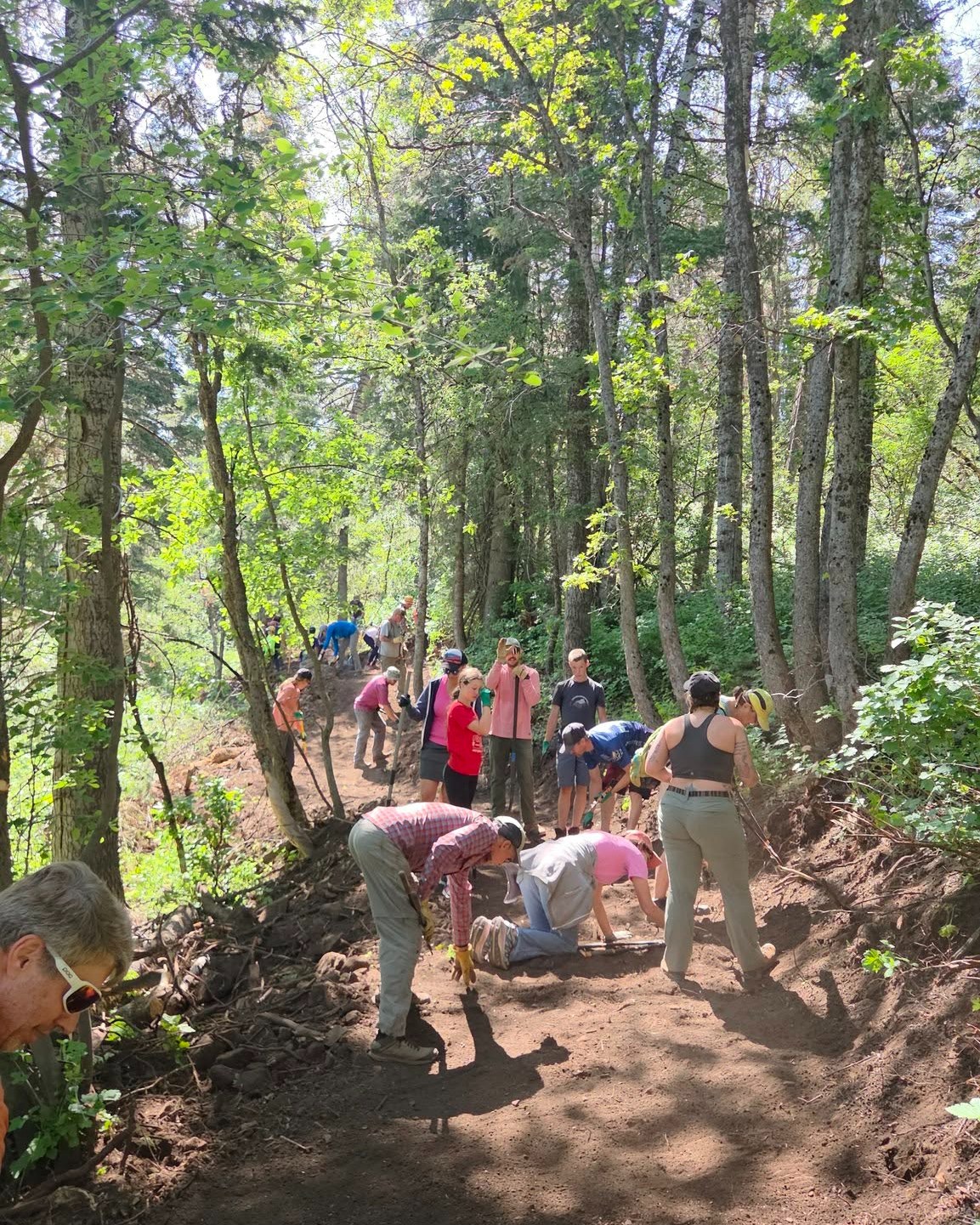 🛠️ National Trails Day — Snowbasin Trail Work Party
Join us this Saturday as we build a new connector trail at Snowbasin! We need hands on deck for hauling bridge materials, clearing rocks, and cutting roots. Honest work in a great place.
Bring: closed-toe shoes, gloves, and water
Kids: 12 and older welcome
Note: All volunteers sign a waiver on-site
This is an RSVP-only event — head to our Facebook page and mark "Going" on the event so we can safely accommodate everyone.
📍 Meet here: https://maps.app.goo.gl/xcpV3S9cEGkH1AZDA
See you out there! 🌲⛏️