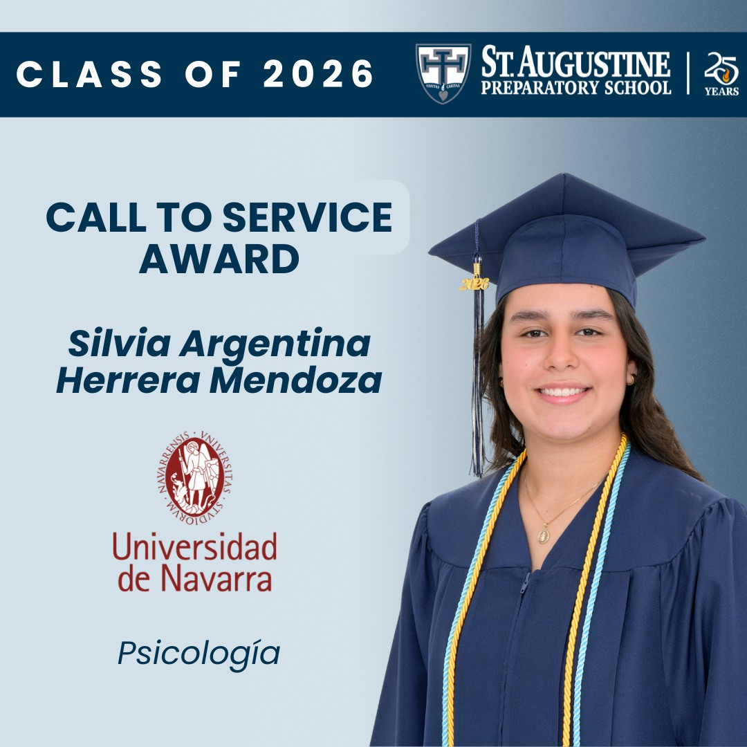 We congratulate the Class of 2026 recipient of the Call to Service Award: Silvia Herrera. The Call to Service Award is given to a member of the graduating class for exemplary contributions to the community. Silvia will be attending Universidad de Navarra to study Psychology. #GoDolphins #Classof2026 #AlwaysADolphin