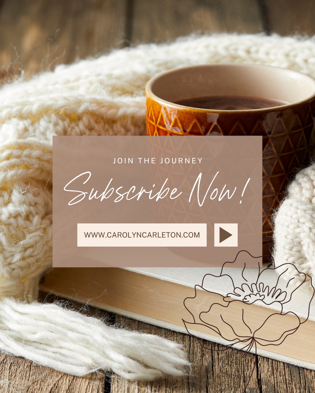 The next newsletter drops tomorrow!
I will be sharing exciting news about my upcoming book, updates on the My Journey journal series, inspiration for the month ahead, and a simple challenge to help you create more peace in your everyday life.
If you are not on the list yet, now is the perfect time to join.
Sign up today at the link in my profile.
I would love to have you along for the journey.
#MyJourneyJournal #LivingSkiesFibreStudio #SlowLiving #CreativeWellness #JournalingJourney