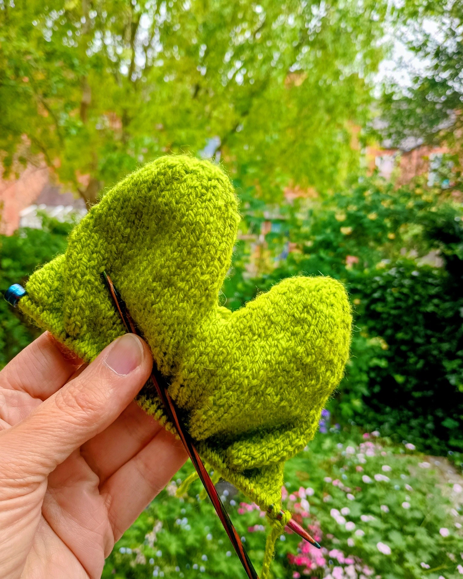I prefer to use these short needles for small projects, which length is your go-to for toy knitting?