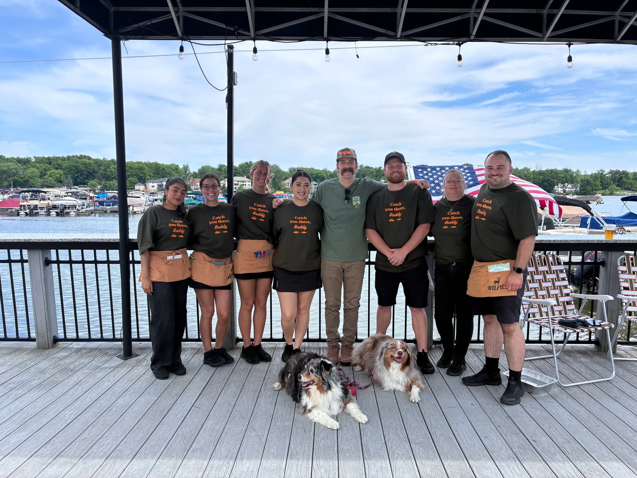 What a day.
A huge thank you to @old.time.hawkey his four legged sidekicks, our amazing Team, and all of you who came out to make Saturday such a great event.
Keep following us here, we've got plenty more reasons to get together this summer.
#WolfiesGrill #OldTimeHawkey #CatchYouThere #MidwestFun #TwoHeartedIPA #SummerEvents #GeistIndiana #IndianaEats #EatLocalIN #GoodTimes