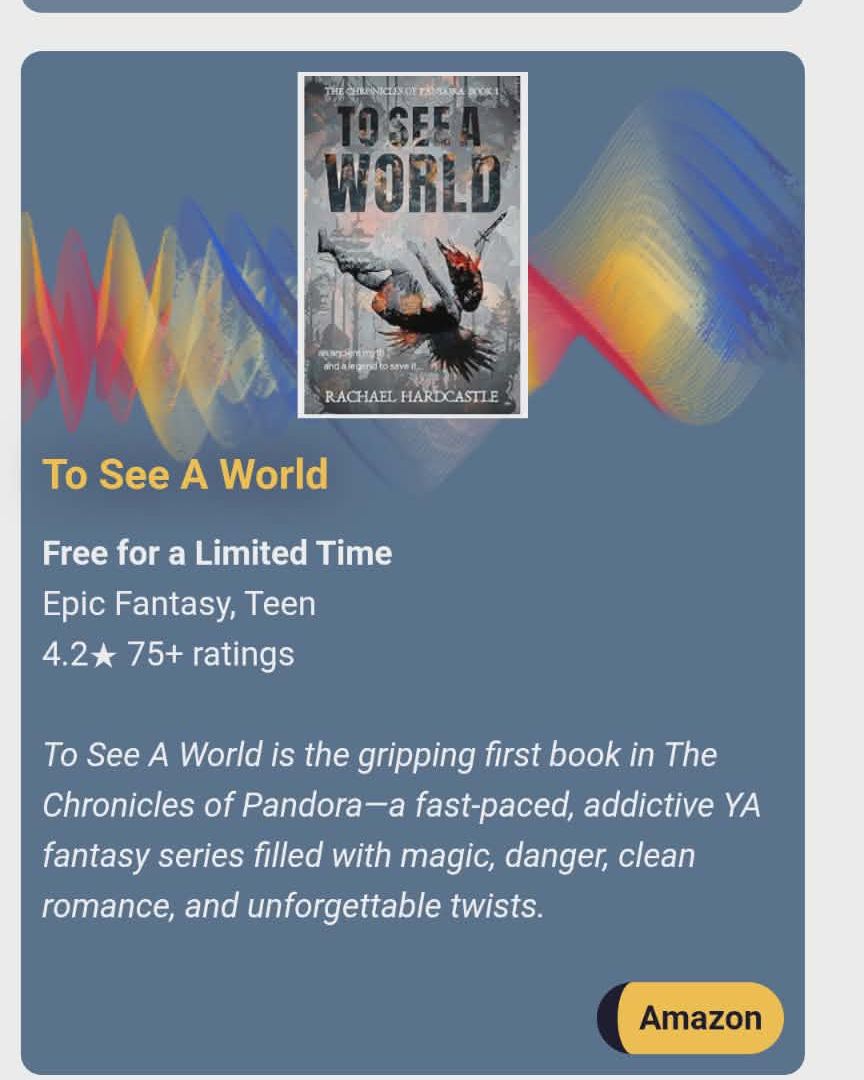 👏 Thank you to digitalbooktoday.com for listing my free e-book on their website and socials. 👈 I really appreciate the promotion, and it helped me to reach new YA high fantasy readers! AND I made it to their top 100 books listing!
The free download has ended, but you can still check out the book HERE: https://www.amazon.com/dp/B0CW1M4YHZ/ (available on Kindle Unlimited).
#kindleunlimited #freebies #freeebooksgiveaway #FreeEbookDownload #fantasyseries #fantasybooks #FantasyBooks