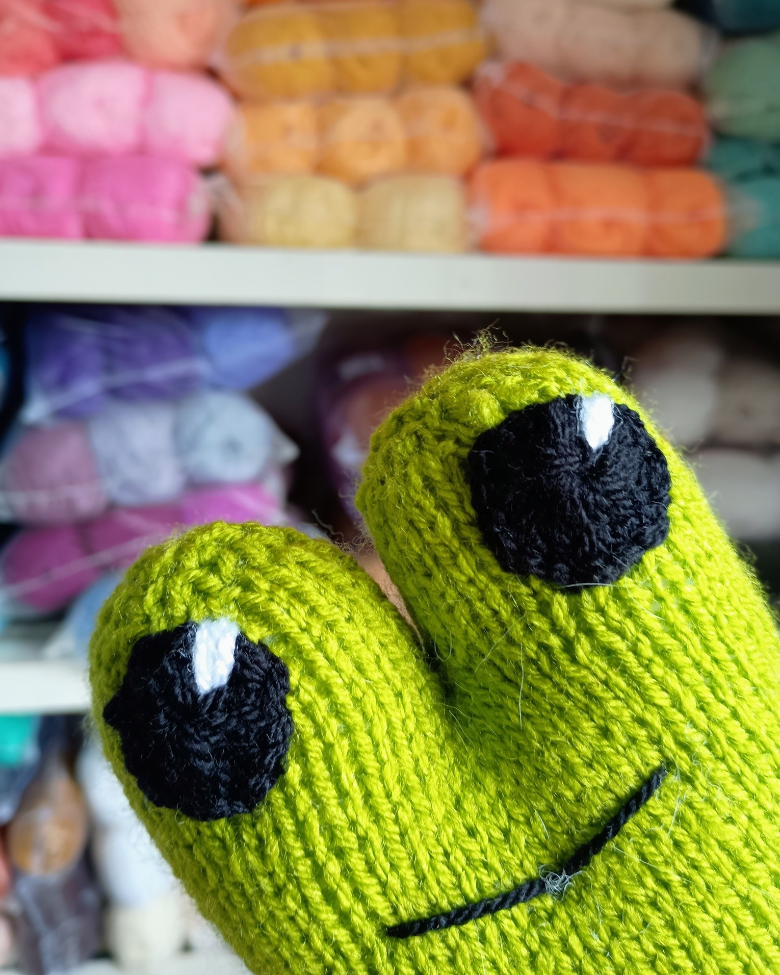 Progress!
Do you have any ideas what my next pattern is going to be?