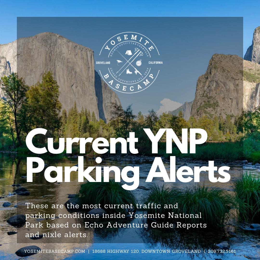 All parking in Yosemite Valley and at Glacier Point is full. Delay your visit by exploring your gateway community or Yosemite’s high country!
#VisitTuolumneCounty #YosemiteBasecamp #VisitGrovelandCA #Yosemite