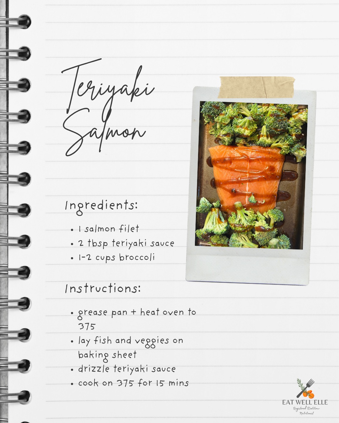 Let's make weeknight dinners easy and healthy. This was inspired by a pre-prepped wegmans meal that I loved. Realized how easy it was so decided to start making it more often on my own. Wow, it is so much cheaper to just buy the ingredients and really takes 4 extra minutes to make it on your own vs just opening the package.
This is also great with mushrooms 😉
eatwellelle.com