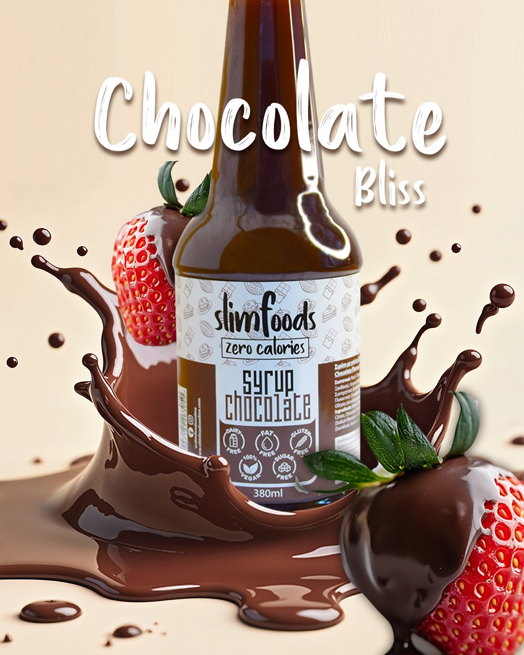 Chocolate-covered strawberry vibes, minus the extra calories. 🍓🍫✨
#slimfoodsonline #syrups #sauces