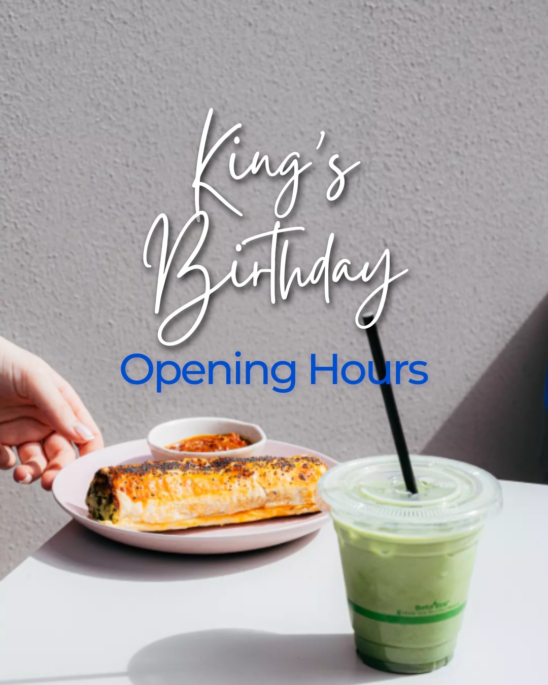 King's Birthday Long Weekend opening hours 👑👑👑
Silvs on Kennedy will be open the whole Kings Birthday long weekend to provide you cosy cafe vibes & great coffee in Richmond.
Opening Hours:
Sat June 6th - 8am-3pm, 5-9pm
Sun June 7th - 8am-3pm
Mon June 8th - 8am-2pm*
Let the long weekend begin!
*15% Public Holiday surcharge applies
#richmondcafe #brunchinmelbourne #richmond3121
