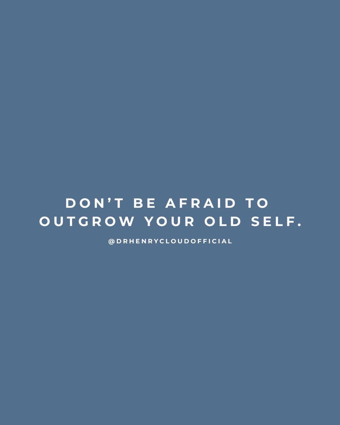 Outgrowing old versions of yourself is progress.
The person you were five years ago couldn’t handle what you carry today. That’s because growth stretches you into new capacity.
Letting go of the old means making space for the new... new habits, new friends, new opportunities, and deeper character. #MotivationMonday