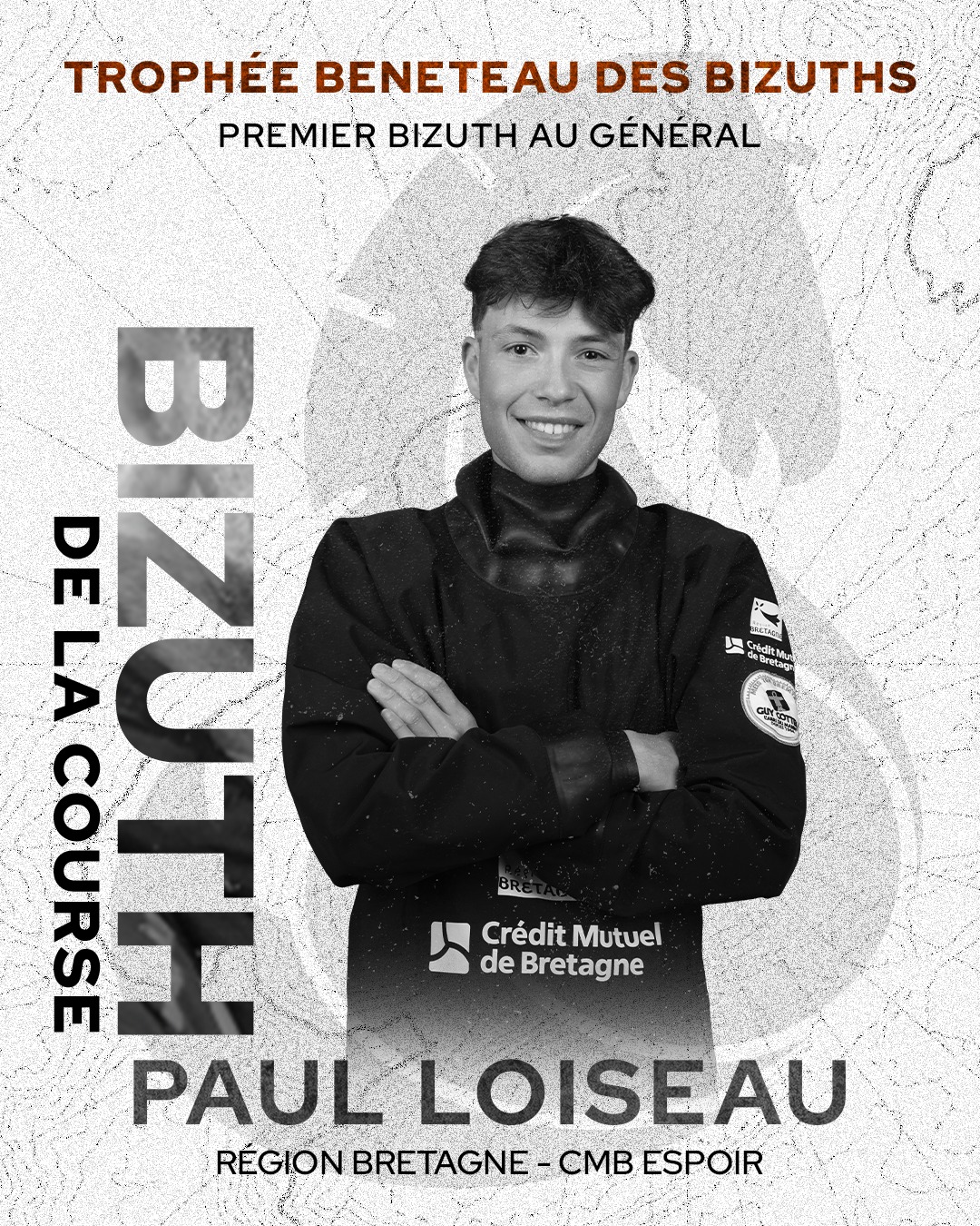 🏆💪 Paul Loiseau, sur (Région Bretagne - CMB Espoir) remporte le Trophée Beneteau des bizuths
Couronné meilleur bizuth, Paul s’est aussi distingué en remportant la 2e étape à Pornichet 🥇
Légendes en devenir : 10 marins prenaient cette année le départ de la Solitaire du Figaro Paprec pour la 1ère fois 🏁
Bravo à ces marins pour leur résilience, et nous espérons vous retrouver l’année prochaine 📆
Le classement complet au général ⬇️
4e- Paul Loiseau (Région Bretagne - CMB Espoir)
11e - Pierrick Letouzé (Normandy Offshore Program)
14e - Paul Cousin (Région Normandie)
20e - Hugo Le Clech (Mieux)
27e - Marin Carnot (Fondation Jerome Lejeune)
28e - François Jambou (Yuman)
28e - Pier Paolo Dean (Banques-Alimentaires)
28e - Quentin Mocudet (Saveurs & Délices)
28e - Marie Gendron (KEREIS SNCF Voyageurs)
28e - Joss Creswell (Digilab)
#LaSolitaire #IciNaissentLesLegendes Benet