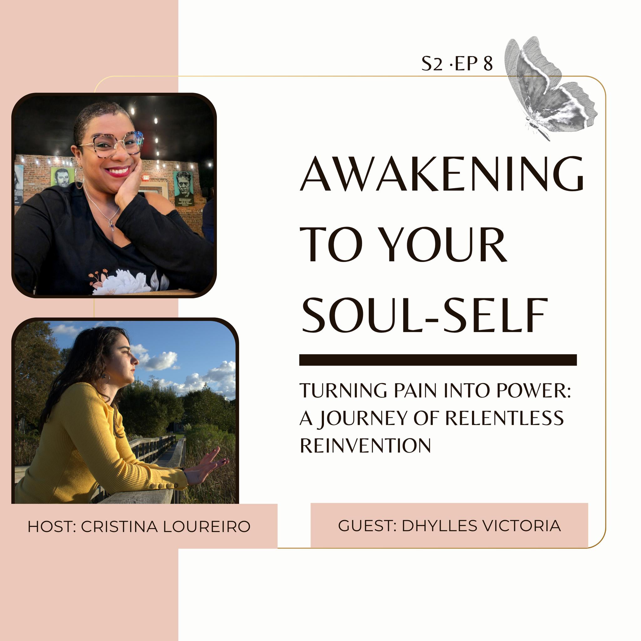 In this powerful episode, Dhylles Victoria shares her transformative journey from experiencing near-fatal trauma to becoming a confident life coach and author. Her story of overcoming fibroids, infections, and emotional turmoil serves as an inspiration for anyone looking to turn their challenges into sources of strength. Dhylles emphasizes the importance of reclaiming personal power and rewriting your narrative, encouraging listeners to embrace vulnerability and take bold steps toward healing and spiritual awakening.
#awakeningtoyoursoulselfpodcast #spiritualawakening #ReclaimingYourPower #EmbraceVulnerability