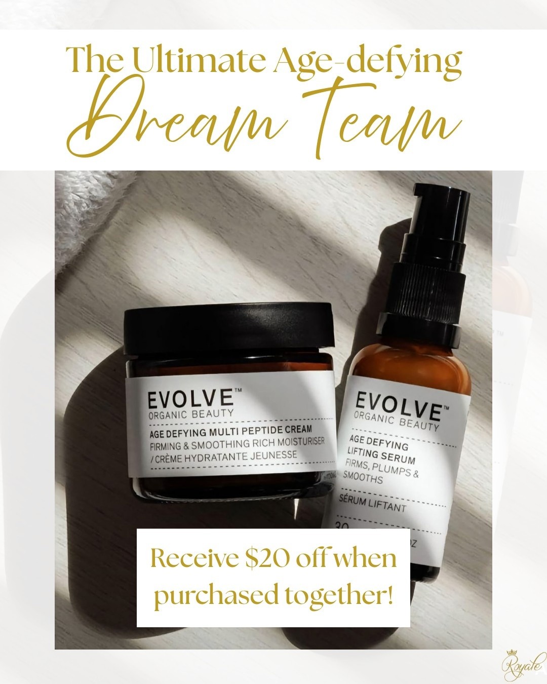 This award-winning, age-defying powerhouse duo is supercharged with advanced anti-aging actives to smooth, firm and lift the skin. Tried, tested and loved by our team, receive $20 off when purchased together!
