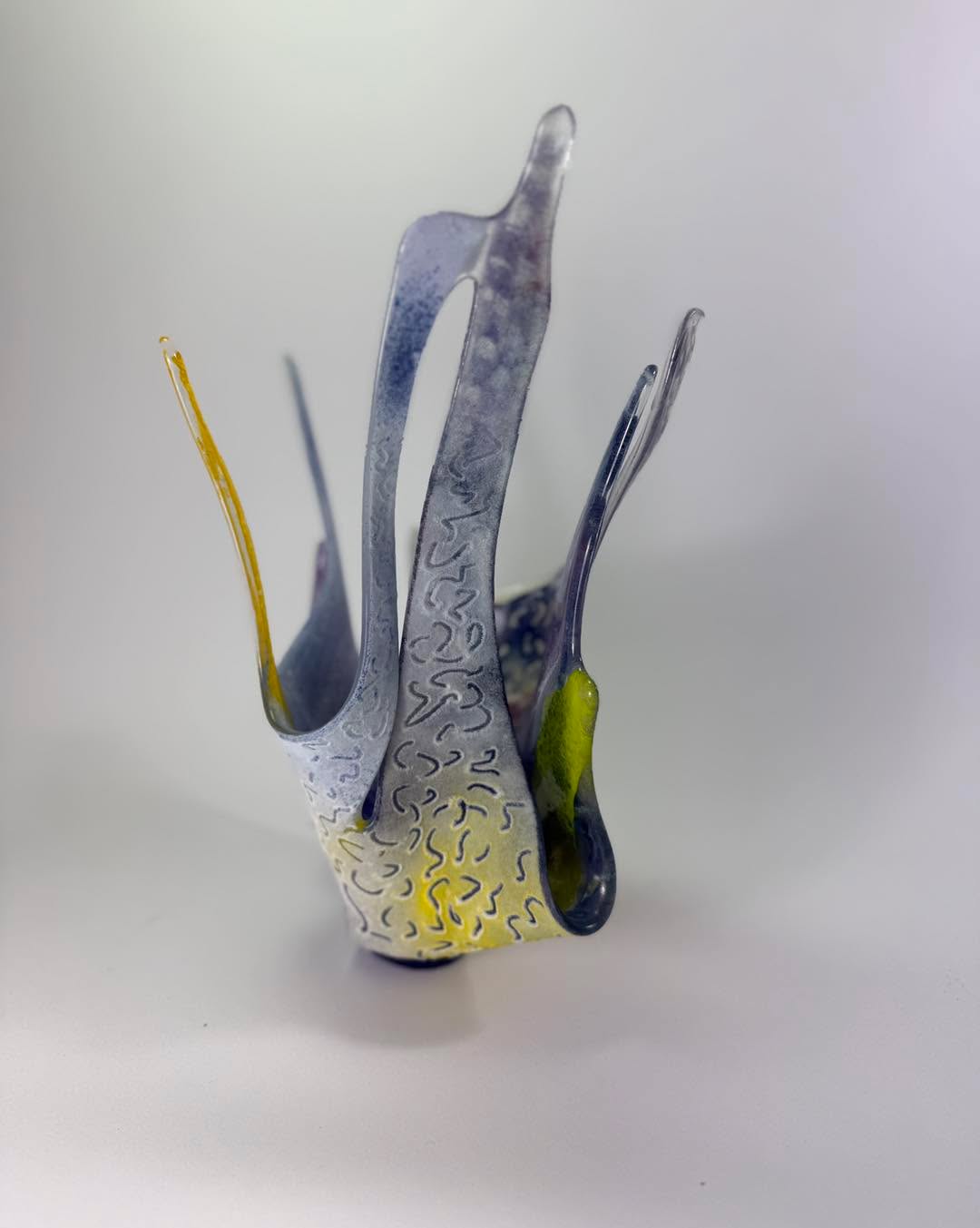 Sold this piece at the opening of Fine Art at Hale. Still some others available. Exhibition closes tomorrow, but there’s an online shop: https://www.fineartathale.org/product-category/silvana-ferrario/
Lots of great work from many artists