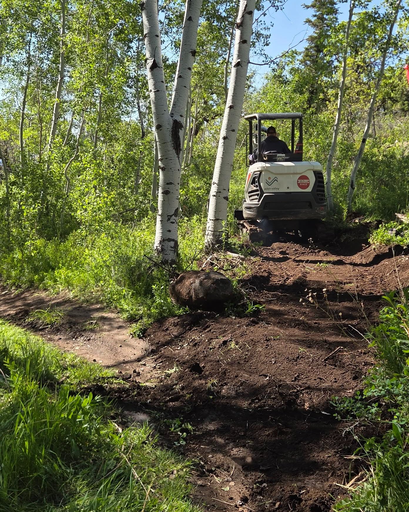 🛠️ Any guesses where the crew is working this week?
Here's a hint: it's a brand new connector at @snowbasinresort that bypasses one of our least favorite trails on the mountain. Yeah, THAT one. You're welcome. 😄
We're almost done — and we want YOUR help to finish it this Saturday in celebration of National Trails Day! Come dig with us, and tell your friends you helped build some great trails. There's no better way to spend June 7th.
Check out our event on Facebook