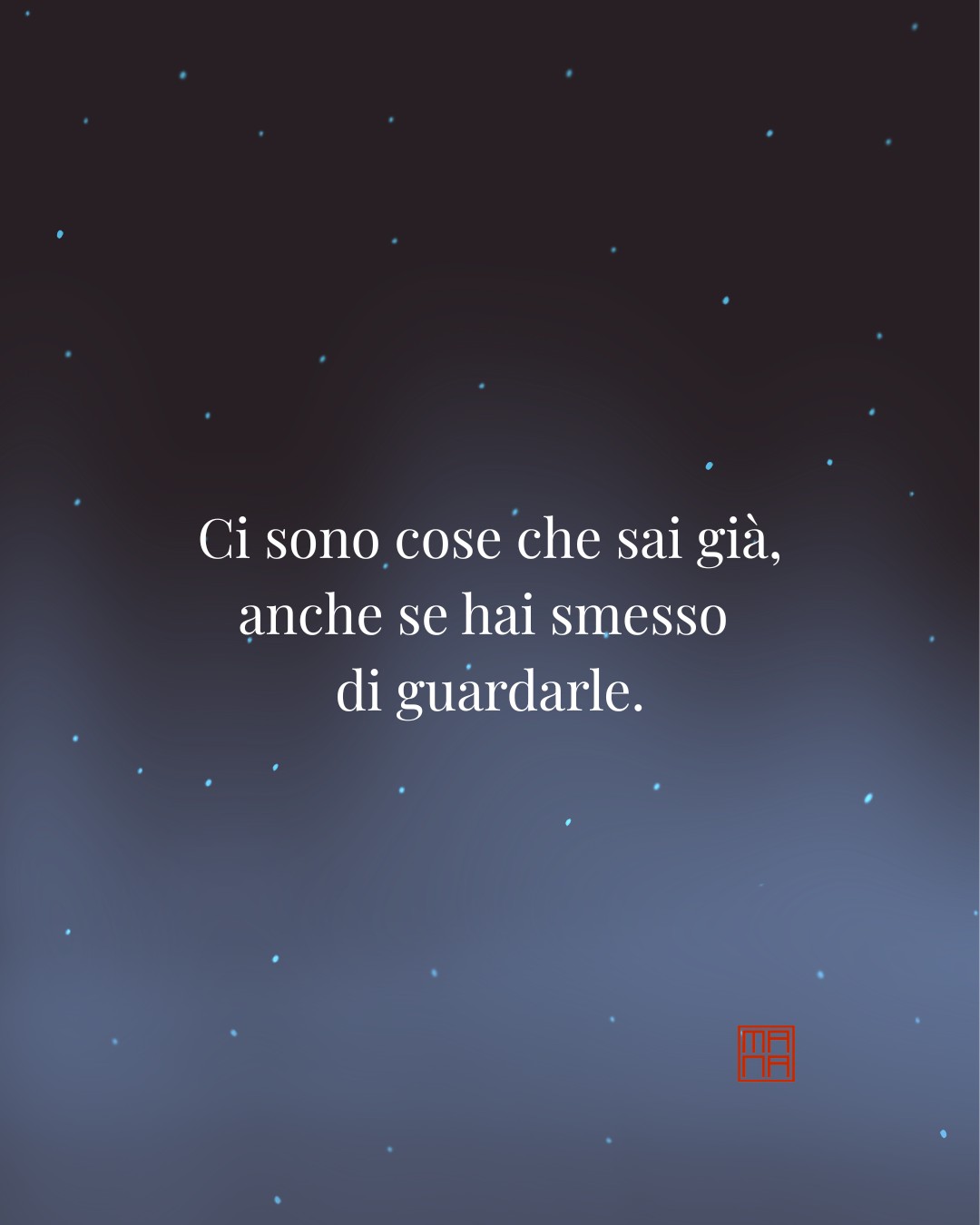 C'è un giorno all'anno in cui il sole si ferma al culmine.
La luce resta più a lungo, il cielo sembra più alto, e qualcosa nell'aria invita a fermarsi anche tu, per una sera, e guardare più in là delle giornate piene.
Domenica 21 giugno alle 21 ci ritroviamo online su Zoom per vivere insieme questo momento. Ho preparato una visualizzazione guidata inedita, pensata apposta per questa notte, per questa luce, per questo punto preciso dell'anno in cui tutto sembra più vicino al cielo.
La serata sarà registrata, e arriverà a tuttə coloro che si iscrivono.
E c'è un regalo. Quella sera presenterò in anteprima la mia nuova meditazione audio, "Ciò che Sai da Sempre", quaranta minuti di viaggio verso l'alto e ritorno.
Chi partecipa la riceve in dono. Dal 22 giugno sarà in vendita sul sito.
Il solstizio arriva una volta sola. Questa serata anche.
🌙 Ciò che Sai da Sempre
Incontro online sul solstizio d'estate
Domenica 21 giugno, ore 21, su Zoom
24 euro
Il link per iscriverti è in bio o direttamente su www.filippomanassero.it
Sonnet 4.6 Basso