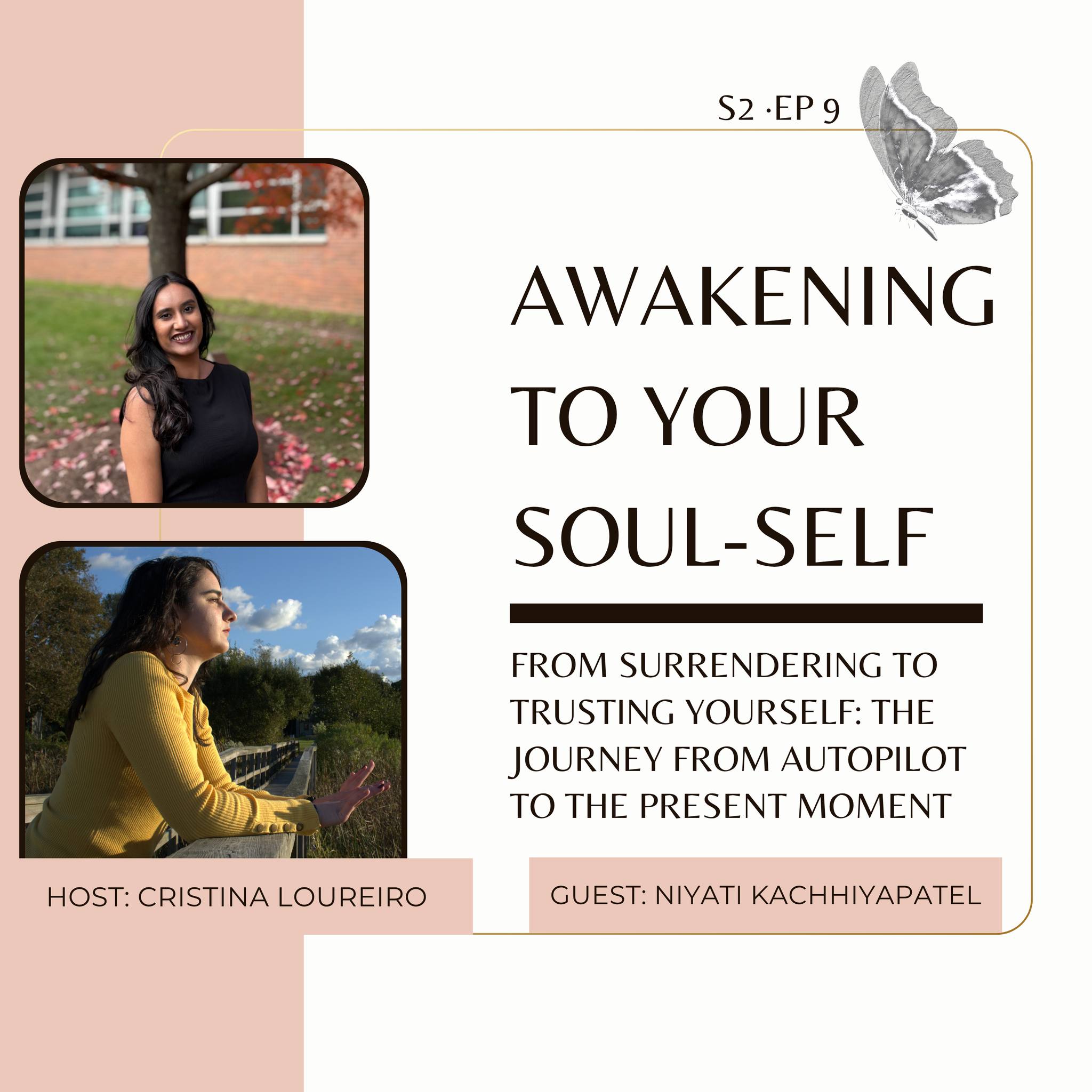 In this episode, we explore how to trust yourself and step into your highest power, especially for those feeling lost in people-pleasing patterns. Niyati Kachhiyapatel, a certified life coach, shares her journey through a dark night of the soul that began in college. She discusses her awakening, including angel numbers and deep healing, which helped her overcome anxiety and embrace her divine power.