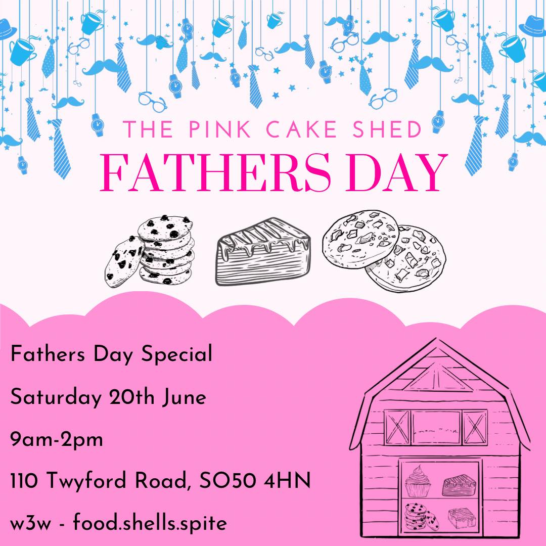 💙 Father’s Day at The Pink Cake Shed 💙
Just a little update for Father’s Day weekend…
Unfortunately, there won’t be any Father’s Day pre-orders this year as I’ll be away. However, the good news is that Chloe will be opening The Pink Cake Shed, so you’ll still be able to pop by and pick up plenty of delicious treats for Dad! 🍪🧁🍰
The shed will be stocked with goodies to help make Father’s Day extra special.
📍 The Pink Cake Shed
🗓 Saturday 20th June
⏰ 9am–2pm
Thank you for your understanding, and a big thank you to Chloe for keeping things running while I’m away! 💕
#FathersDay #ThePinkCakeShed #SupportLocal #SweetTreats #FathersDayTreats #CakeShed #Cookies #Traybakes #SmallBusinessLove #HampshireBakes