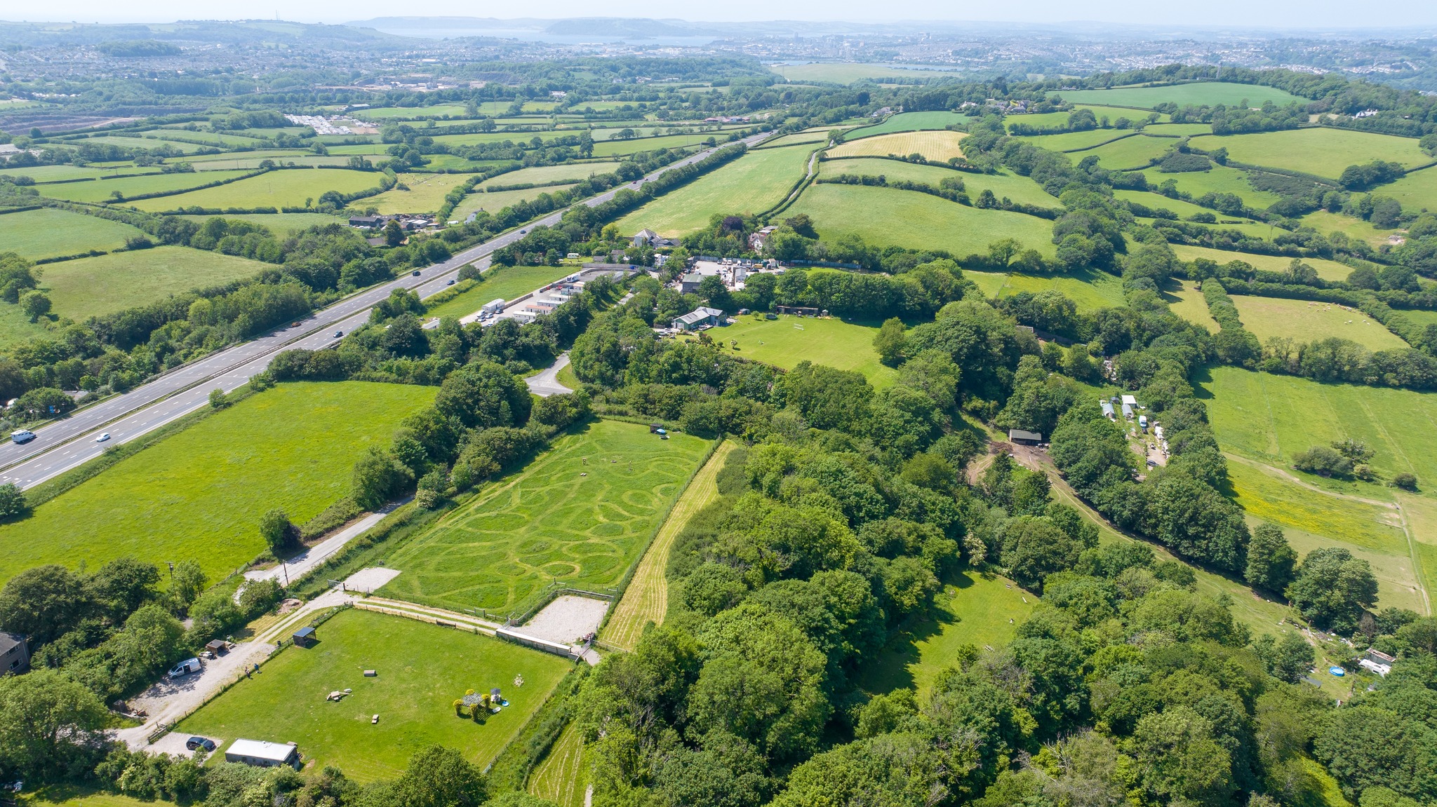A few photos from a shoot earlier this month for Carefree Dog Walking Fields, just outside Sherford on Ridge Road, Plympton. 🐕🚁
What a fantastic setup for dog owners - three private, secure paddocks surrounded by peaceful countryside, all just 10 minutes from Plymouth city centre.
🌳 The Woodland Meadow
🌼 The Wildflower Meadow
🐾 The Dinky Paddock
Each field offers private parking, fresh water, shade and shelters, natural enrichment, plus equipment for training and fun.
As they say, variety is the spice of life - and with three different paddocks to choose from, there's something for every dog (and owner!) to enjoy.
#DogWalking #Plympton #Sherford #Plymouth #DronePhotography #DogFriendly #CountrysideWalk #LocalBusiness