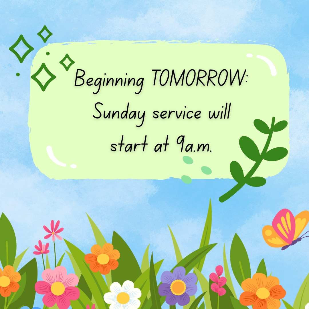 ✨Don't forget!! Service will begin at 9a.m. starting tomorrow. We'll see you there!✨
#summerfun😎 #NewtonMA