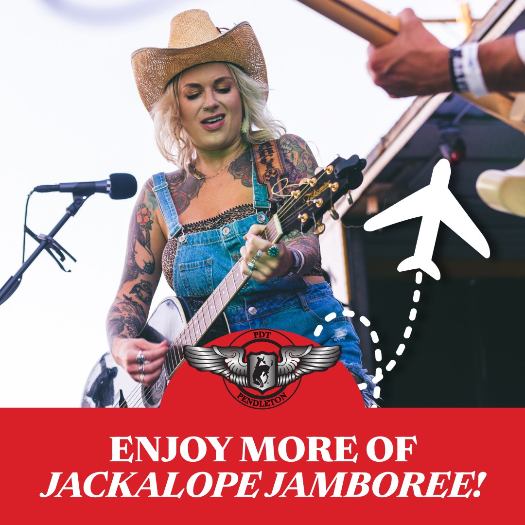 The Jackalope Jamboree is calling... Don’t waste your weekend stuck behind a windshield!
Fly straight into Pendleton and roll into the festival fresh, relaxed, and ready to dance. No traffic jams. No long haul. Just more time soaking up the music and the magic.
Let the Pendleton Airport (PDT) be your shortcut to a legendary weekend.
Grab your seat using the link in our bio and enjoy more of Jackalope Jamboree with PDT.
.
.
#PendletonAirport #PDT #Pendleton #Travel