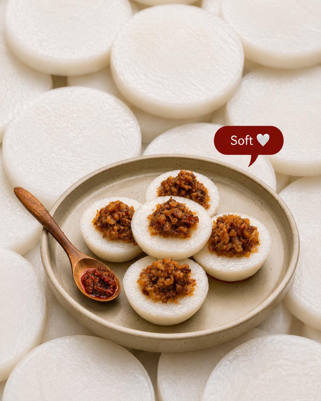 Some flavours don’t need explaining… one bite and you’ll understand 🤍
From the pillowy soft Shui Kueh, silky smooth Chee Cheong Fun, tender chewy Yam Cake, to the rich & aromatic Glutinous Rice. Each dish brings its own kind of comfort to the table.
Simple ingredients, nostalgic flavours, and the kind of taste that always feels like home ✨
Which mood are you today? 👀
#JianBoShuiKueh #SingaporeFood #ComfortFood #LocalDelights #TraditionalTaste