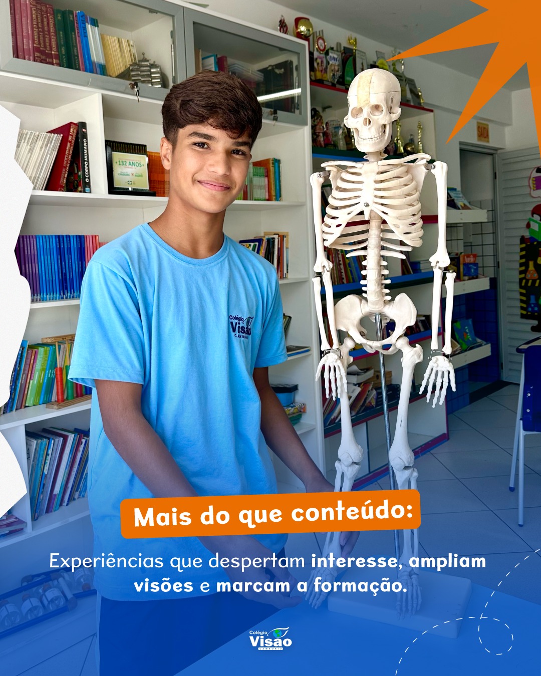 Mais do que conteúdo, experiências que transformam o aprendizado 📚🔬
No Ensino Médio, o conhecimento ganha vida por meio da prática, da investigação e da descoberta. Cada aula é uma oportunidade de explorar, questionar e compreender o mundo de forma mais profunda.
Porque aprender vai muito além dos livros: é vivenciar experiências que despertam a curiosidade, desenvolvem o pensamento crítico e preparam nossos alunos para os desafios do futuro 💙✨
#colégiovisãocamboriú #escola #ensinomedio #ensinomediodequalidade ##colégio
