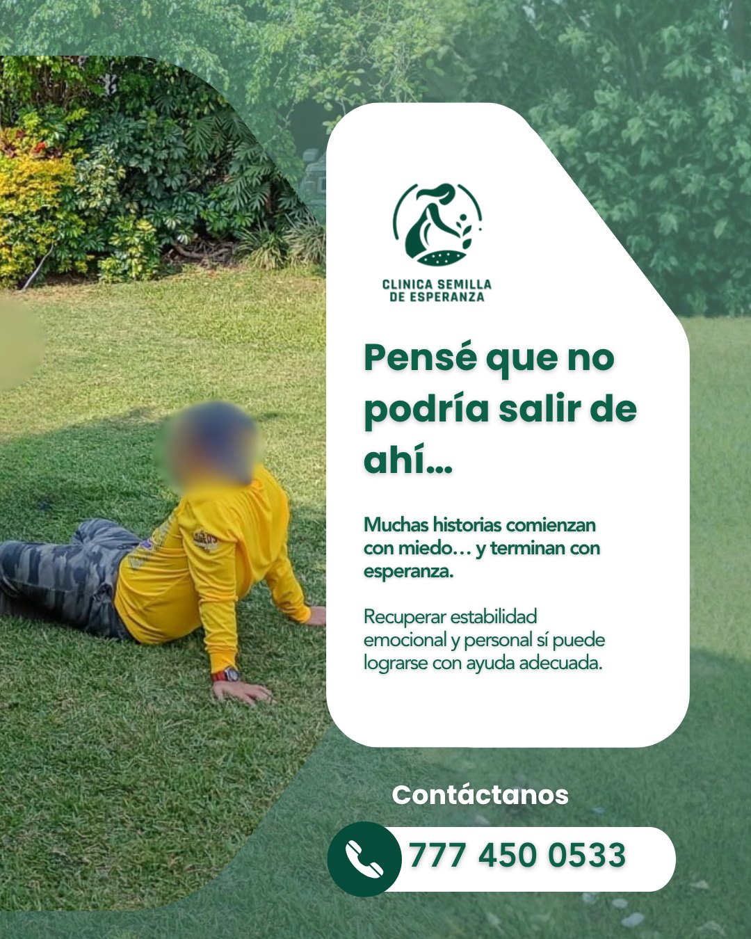 Muchas historias de recuperación comienzan con miedo, incertidumbre y la sensación de que no existe una salida.
Pero también existen historias que demuestran que recuperar la estabilidad emocional y personal sí es posible 🌱✨.
Pedir ayuda puede ser el primer paso hacia una vida más tranquila, más saludable y llena de nuevas oportunidades.
Porque toda historia puede tener un nuevo capítulo.
📲 Contáctanos de manera confidencial.
📞 Información e ingresos: 777 450 0533
📲 Conócenos en: https://www.clinicasemilladeesperanza.com/
📍 Ubicación: Francisco Villa S/N, Lomas de Trujillo, 62763 Emiliano Zapata, Mor., Emiliano Zapata, México
#ClínicaSemilla #Recuperación #SaludMental #Esperanza #Adicciones #BienestarEmocional #Acompañamiento #NuevoComienzo