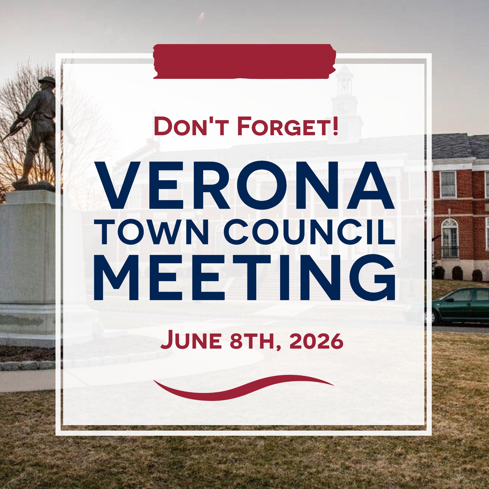 🚨🚨🚨 At the top of our meeting today we are going to have a very significant announcement. I encourage all members of the public to attend in person or on Zoom to hear it firsthand.
On our agenda we have quite a large number of topics to cover. Solutions Architecture is back with the results of our facilities audit. Boswell Engineering will be in to talk about Personette traffic flow and reducing the speed limits throughout the township.
We will have a hearing and final vote on our 2026 capital ordinances for the general fund ($4.1 million) and the water and sewer fund ($2.7 million). We will also have a hearing and a final vote on an ordinance to make minor changes to our ordinance on how the Planning Board and Zoning board operate.
Ordinances on introduction include a capital ordinance for a new ambulance and a new set of regulations on the burning of trash and vegetation on private property.
We have several resolutions. The following are some highlights.
• We are increasing the contract for the Linden Avenue improvements due to the cost of removing certain shade trees on that block.
• We will be authorizing a contract with NewGen to update our water and sewer rates study.
• We are closing out two contracts for the municipal roof replacement and the Peckman River bank stabilization.
• The council is authorizing an emergency contract to handle an urgent issue at the sewer treatment plan and authorizing a contract for additional services at the plant.
• We are officially canceling taxes owed for Verona Flats.
• We are applying for a grant for road reconstruction of Fairway, Morningside, and Hillside Avenue.
• We are also authorizing contracts for the engineering of Franklin Street Bridge and the watermains at Franklin Place and the Derwent Sanitary Sewer system.
• The Council will be authorizing several contracts
The full agenda for today's meeting is here: https://www.veronanj.org/councilmeetings. To send a comment to the Council prior to the meeting go here: https://www.veronanj.org/council.
#veronanj