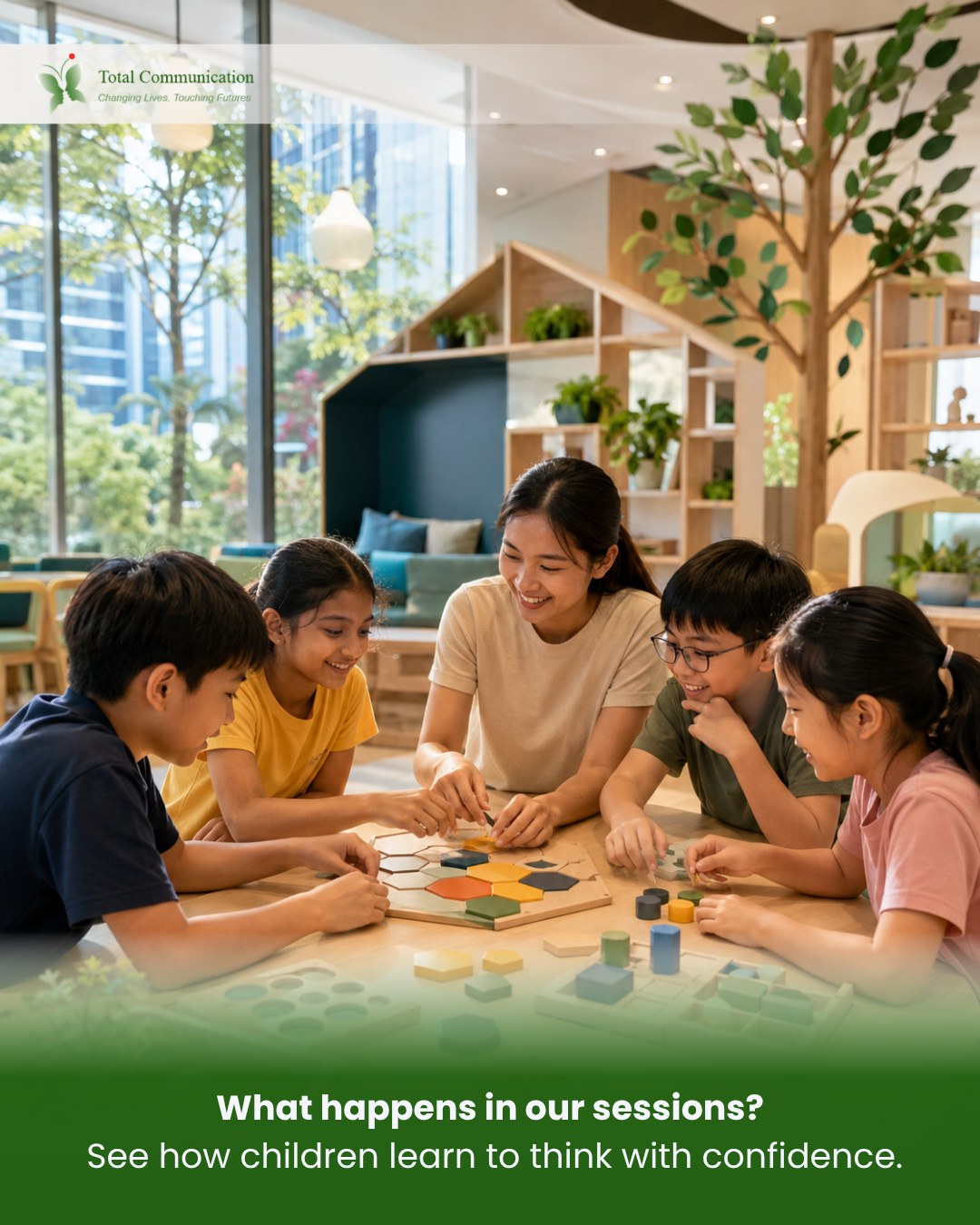 What if the goal isn't finding the right answer, but learning how to think? 👀
In our Critical Thinking Lab, children learn to generate ideas, explore different possibilities, explain their thinking, and consider different viewpoints.
Strong thinkers aren't born. They're developed through practice, discussion, and curiosity.
With the right opportunities, children can build confidence in their thinking and apply those skills in school and everyday life.
If you'd like to learn more about our Critical Thinking Lab, we'd love to connect 💚
📞 +65 9115 8895
🌐 www.totalcommunication.com.sg
#CriticalThinking #ThinkingSkills #LearningSupport #ChildDevelopment #ProblemSolving #CriticalThinkingLab #TotalCommunication