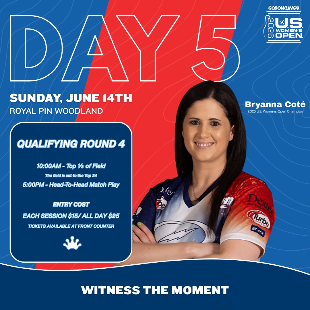 Time is ticking for competitors to make a final push and make the Top 24! ⏰
Come watch the action as it starts to ramp up! 🎳