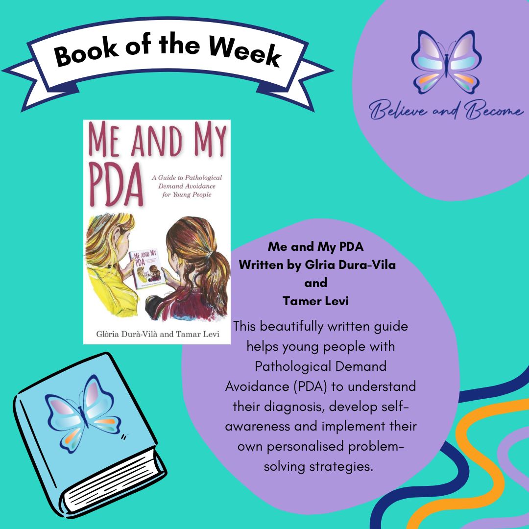 The Book of the Week is... Me and My PDA.
Written by Gloria Dura - Vila and Tamar Levi.