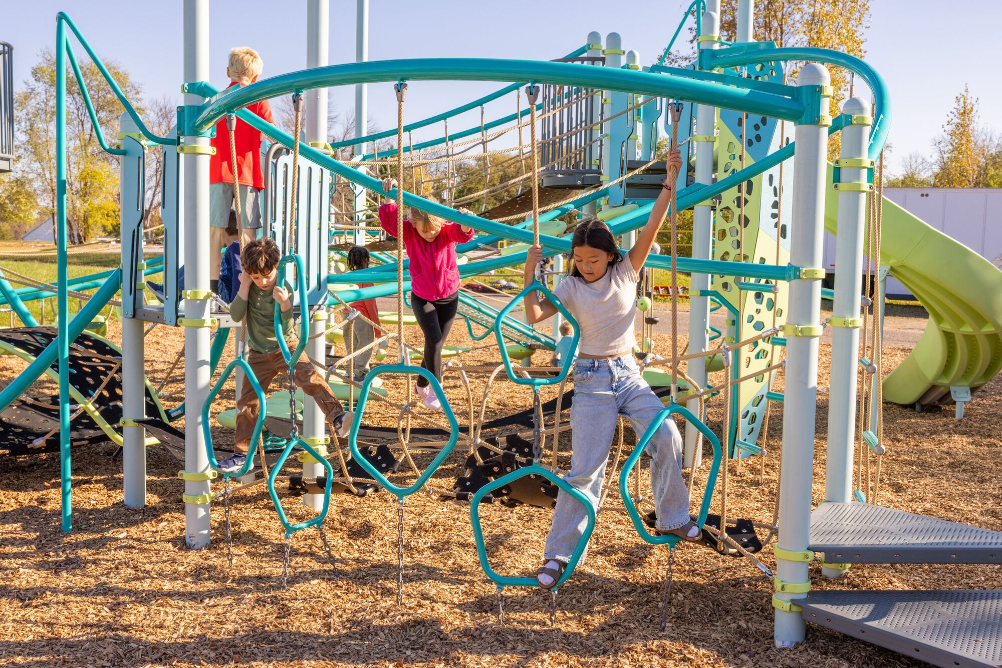 In our many years of experience here at RMR, we've observed that every decision point becomes an opportunity for play.
New PlayBooster® components from create multiple pathways, vertical circuits, and interconnected experiences that keep children engaged longer and moving more often.
The result? More exploration, more physical activity, and more fun.
#play #playground #playbooster #landscapestructures #colorado #summer #playgrounddesign #landscapearchitecture #landscapearchitect @playlsi