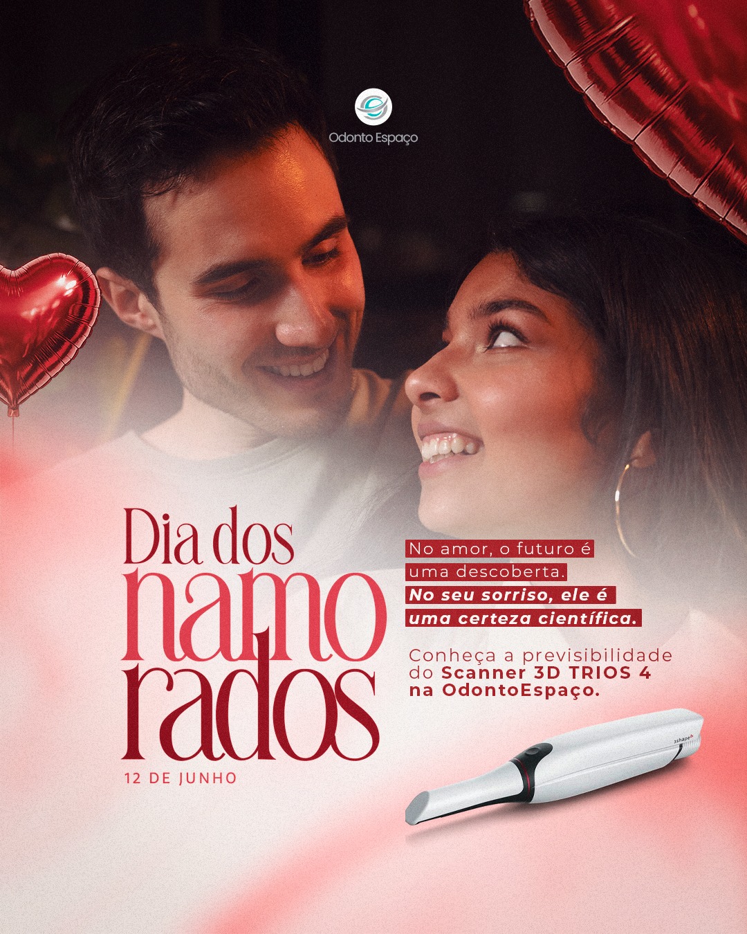 No amor, prever o futuro logo no primeiro encontro é um mistério apaixonante. Mas quando o assunto é a transformação e a saúde do seu sorriso, a OdontoEspaço não trabalha com o imprevisível. 🛡️✨
Neste Dia dos Namorados, celebramos as conexões que nos trazem segurança. E a maior segurança que podemos te entregar hoje é a previsibilidade científica.
Graças ao nosso protocolo digital com o Scanner 3D TRIOS 4, nós eliminamos as antigas massas de moldagem e as suposições geométricas. Logo na sua primeira consulta de avaliação, mapeamos cada milímetro da sua anatomia em altíssima definição e projetamos, na mesma hora, o resultado final do seu tratamento. 🖥️🔮
Cuidar do seu sorriso é elevar a sua autoconfiança para viver todas as suas histórias com convicção. Permita-se enxergar o futuro do seu sorriso hoje, com o rigor técnico e o acolhimento premium que você merece. ✨🦷
Feliz Dia dos Namorados.
👉 Quer vivenciar a certeza de um planejamento digital perfeito? Clique no link da nossa bio e agende sua avaliação.
#odontoespaço #dentistavilamariana #vilamarianasp #VilaMariana #ortodontia #ortodentista #dentistasp #diadosnamorados