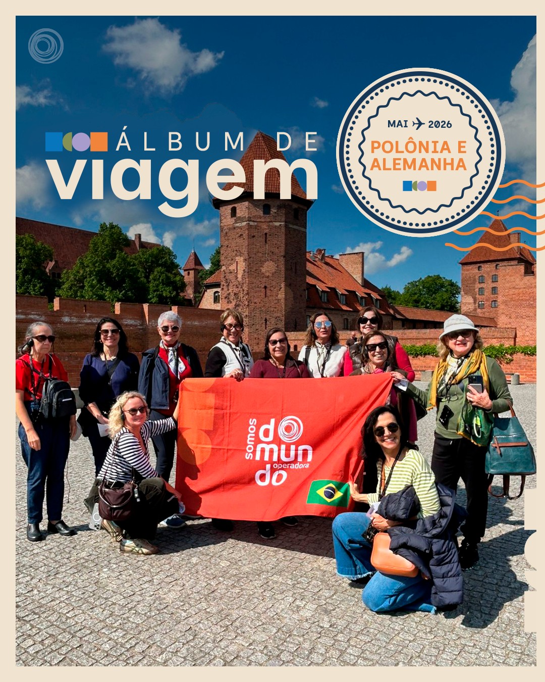 Polônia e Alemanha são dois destinos europeus ricos em história, belas paisagens e muita cultura! 🇵🇱🇩🇪✨
Nosso grupo viveu dias incríveis e muitos momentos inesquecíveis, explorando mais desses lugares especiais. E de bônus, aproveitaram o concerto do mago violinista André Rieu! 🎻
Para não perder nenhuma novidade sobre os nossos roteiros, entre no nosso canal do WhatsApp! Link na bio.
#domundo #polonia #alemanha #viagememgrupo