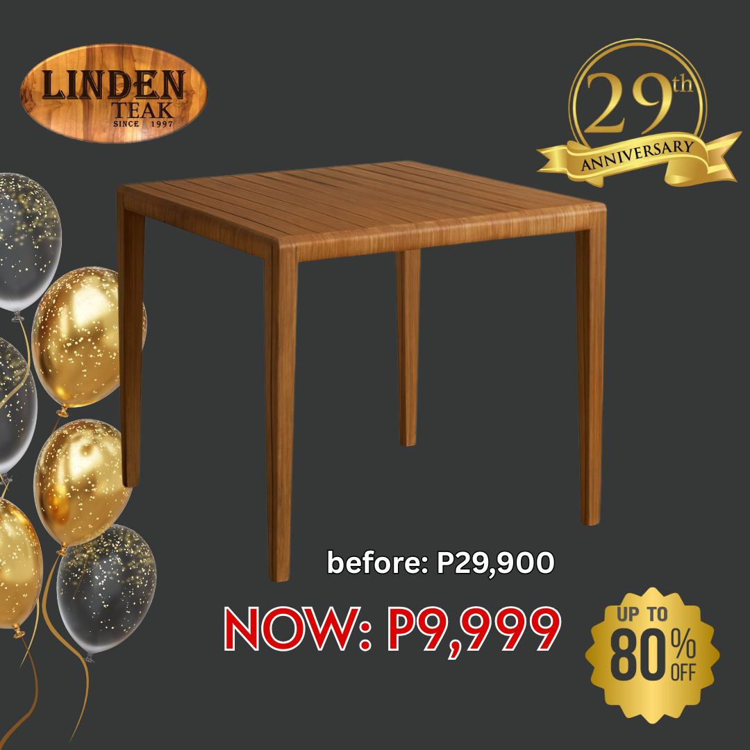 🎉 29th Anniversary Sale – Up to 80% OFF! 🎉
For 29 years, Linden Teak Furniture has been crafting premium solid teakwood furniture that combines timeless beauty, exceptional durability, and lasting value.
To celebrate this milestone, we're offering our biggest anniversary promotion yet — SAVE UP TO 80% OFF on selected items! 🔥
Transform your home with elegant indoor and outdoor furniture designed to withstand the test of time.
✨ FREE Design Consultation
✨ FREE 3D Drawings
✨ FREE Delivery*
✨ 15-Year Warranty
✔ Premium Solid Teakwood
✔ Sun & Rain Resistant
✔ Termite-Proof
✔ Fire Retardant
✔ Water-Resilient
✔ Built to Last for Generations
Visit our showroom and explore over 500+ timeless designs, or shop online today.
Celebrate 29 years of quality craftsmanship, trust, and beautiful living with Linden Teak Furniture. 🏡✨
Limited-Time Anniversary Offer. Shop now while stocks last! ⏳
#LindenTeakFurniture #29thAnniversarySale #FurnitureSale #SolidTeakwood #UpTo80Off